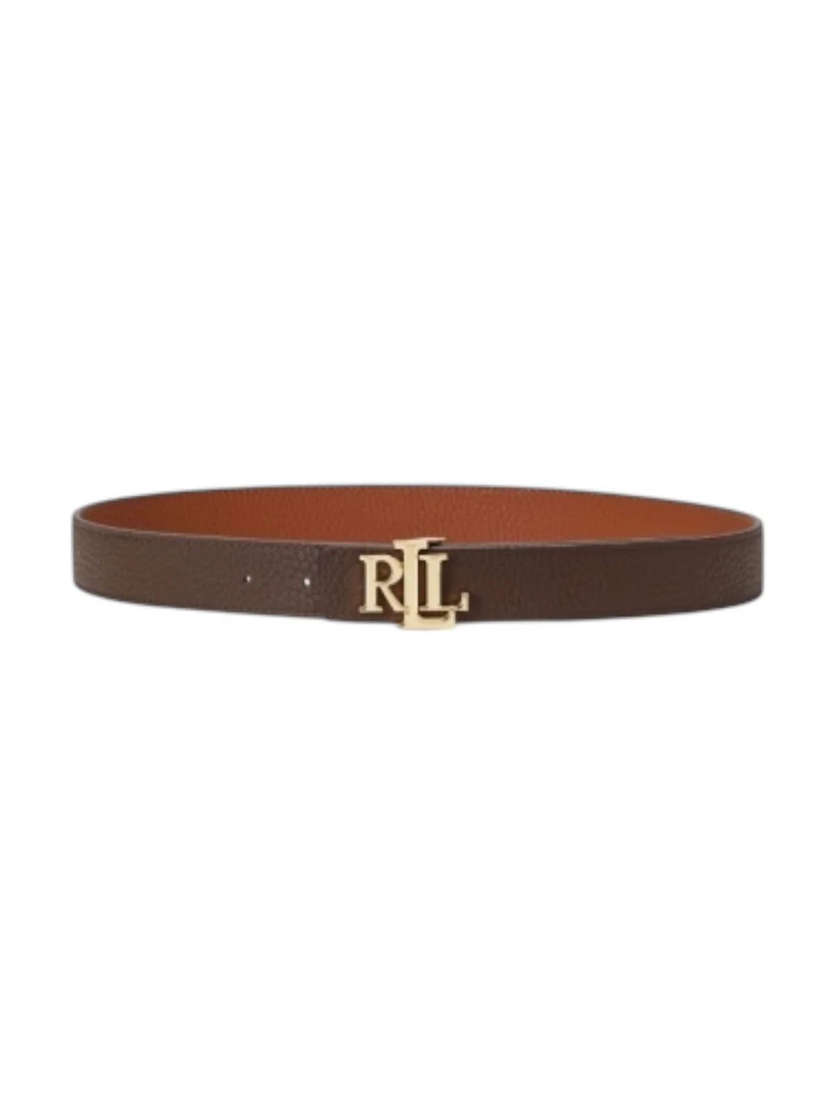 LAUREN RALPH LAUREN Cintura Donna REV LRL 30-BELT-MEDIUM 412912039 002 LAUREN TAN/DARK BROWN - Image 5