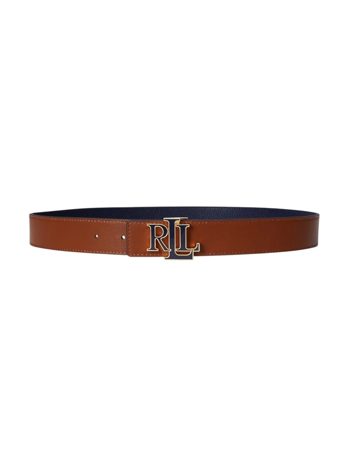LAUREN RALPH LAUREN Cintura Donna REV LRL 30-BELT-MEDIUM 412P04417 001 REFINED NAVY/LAUREN TAN - Image 3