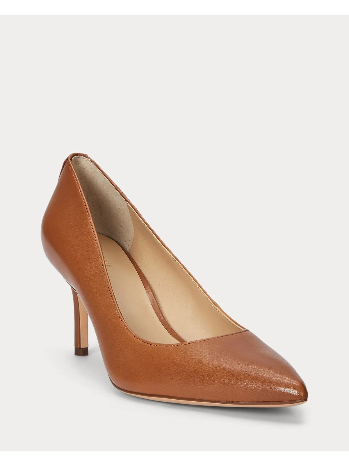 LAUREN RALPH LAUREN Décolleté Donna LANETTE-PUMPS-CLOSED TOE 802972023 002 DEEP SADDLE TAN - Image 2