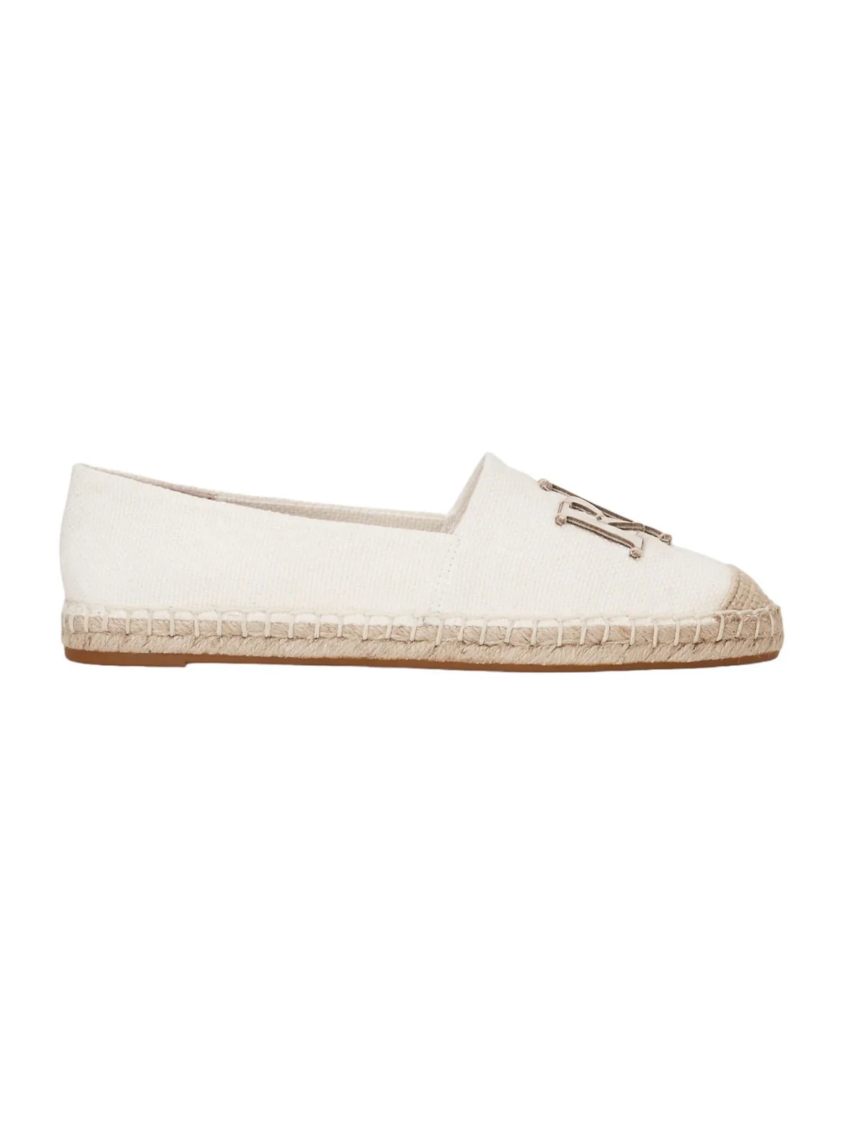 LAUREN RALPH LAUREN Espadrillas Donna 802920405 006 SOFT WHITE/NTRL/SOFT WHITE - Image 5