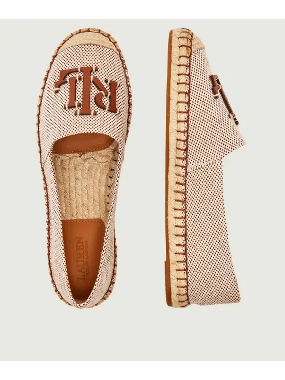 LAUREN RALPH LAUREN Espadrillas Donna  802P09065 002 NTRL/LAUREN TAN/LAUREN TAN - Image 4