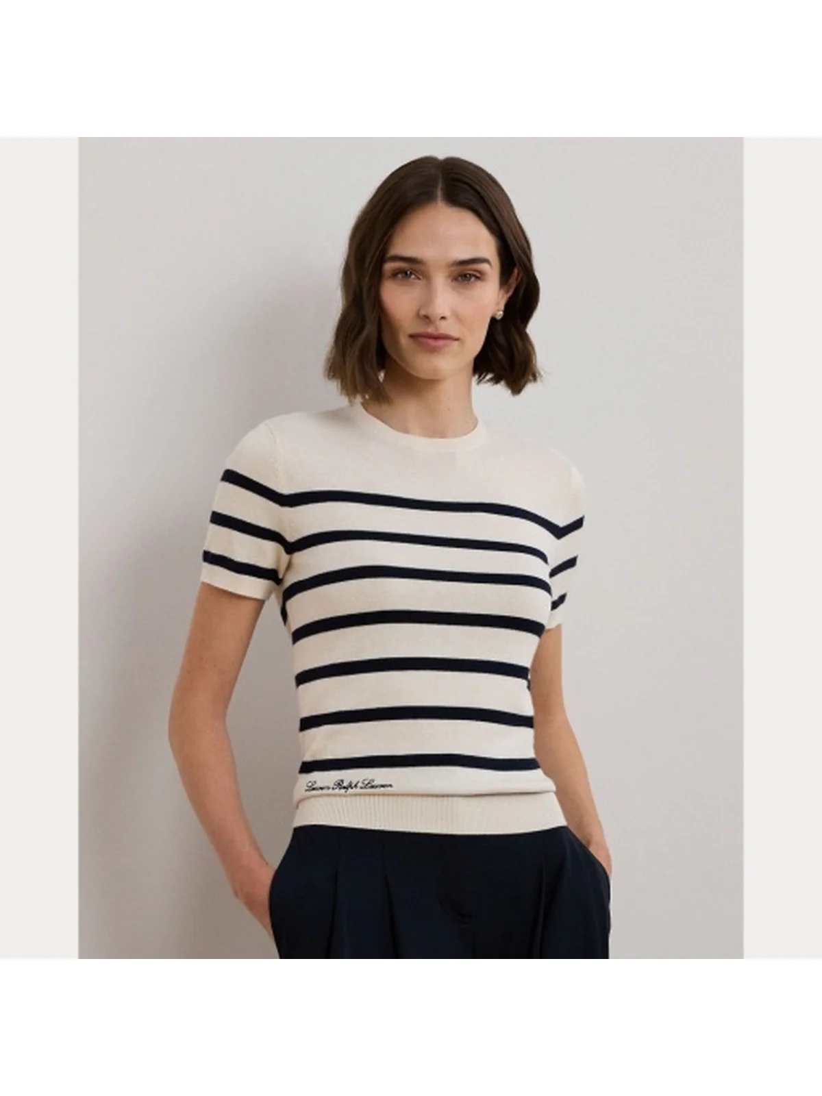 LAUREN RALPH LAUREN Maglia Donna EYELAH 200961688 002 Beige - Image 8