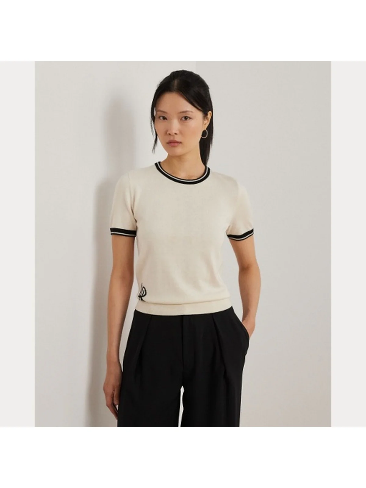 LAUREN RALPH LAUREN Maglia Donna EYELAH 200963659 001 Beige - Image 2