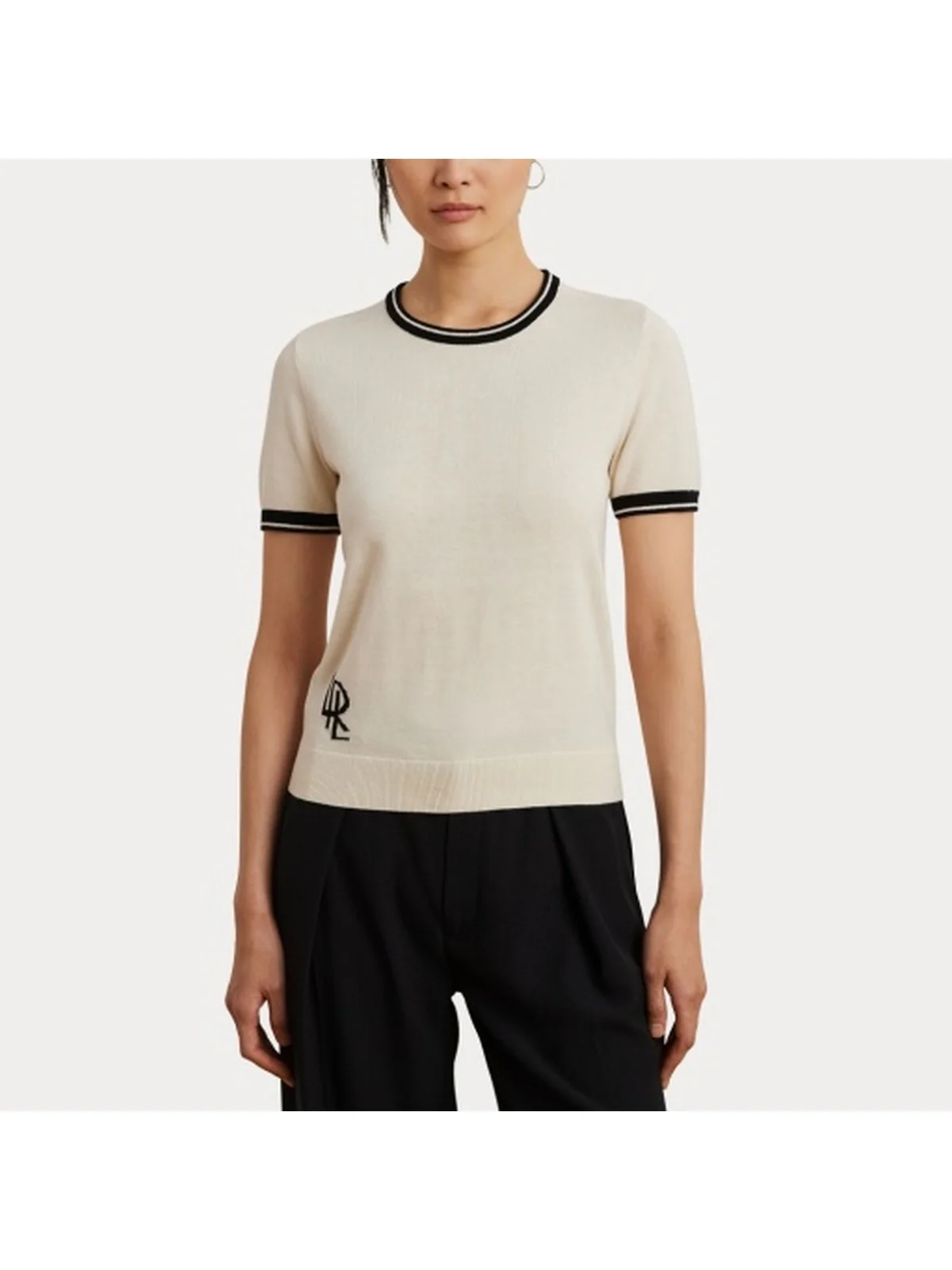 LAUREN RALPH LAUREN Maglia Donna EYELAH 200963659 001 Beige - Image 6