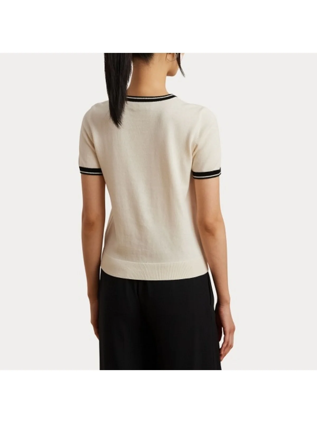 LAUREN RALPH LAUREN Maglia Donna EYELAH 200963659 001 Beige - Image 7
