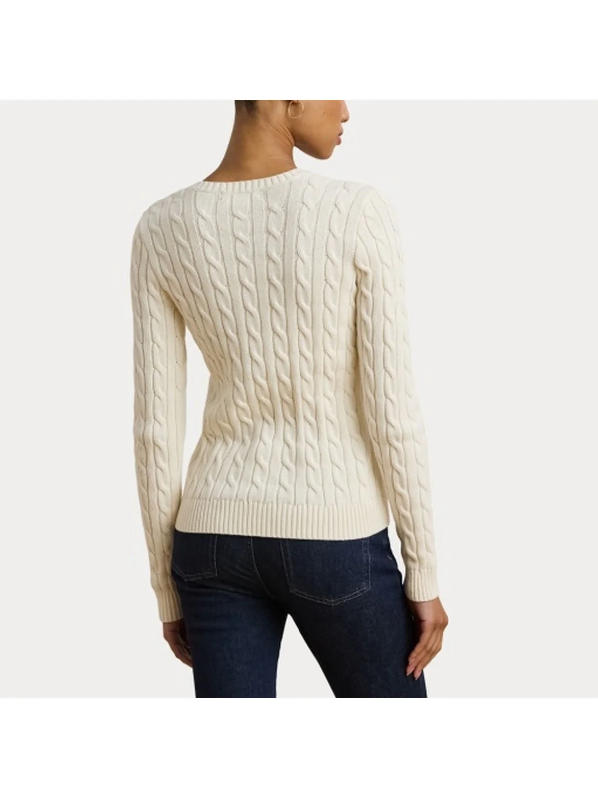 LAUREN RALPH LAUREN Maglia Donna MONTIVA 200932223 002 MASCARPONE CREAM - Image 6