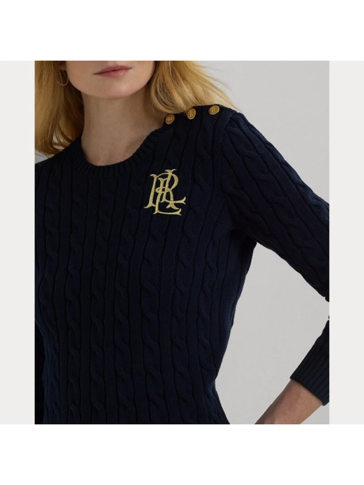 LAUREN RALPH LAUREN Maglia Donna MONTIVA 200932223 003 LAUREN NAVY - Image 4