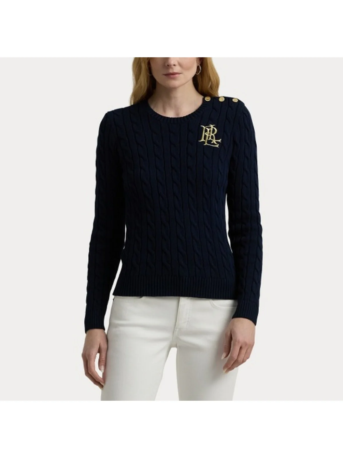 LAUREN RALPH LAUREN Maglia Donna MONTIVA 200932223 003 LAUREN NAVY - Image 5