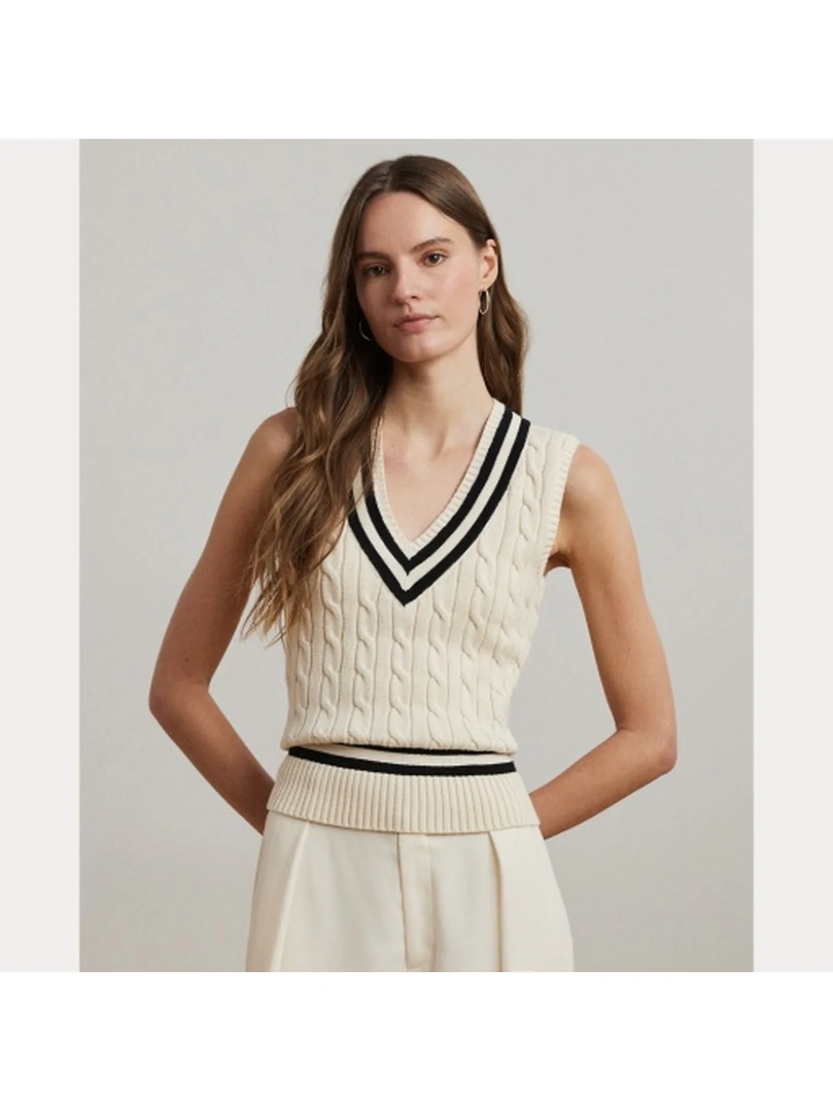 LAUREN RALPH LAUREN Maglia Donna NALRUM 200975495 001 Beige - Image 2