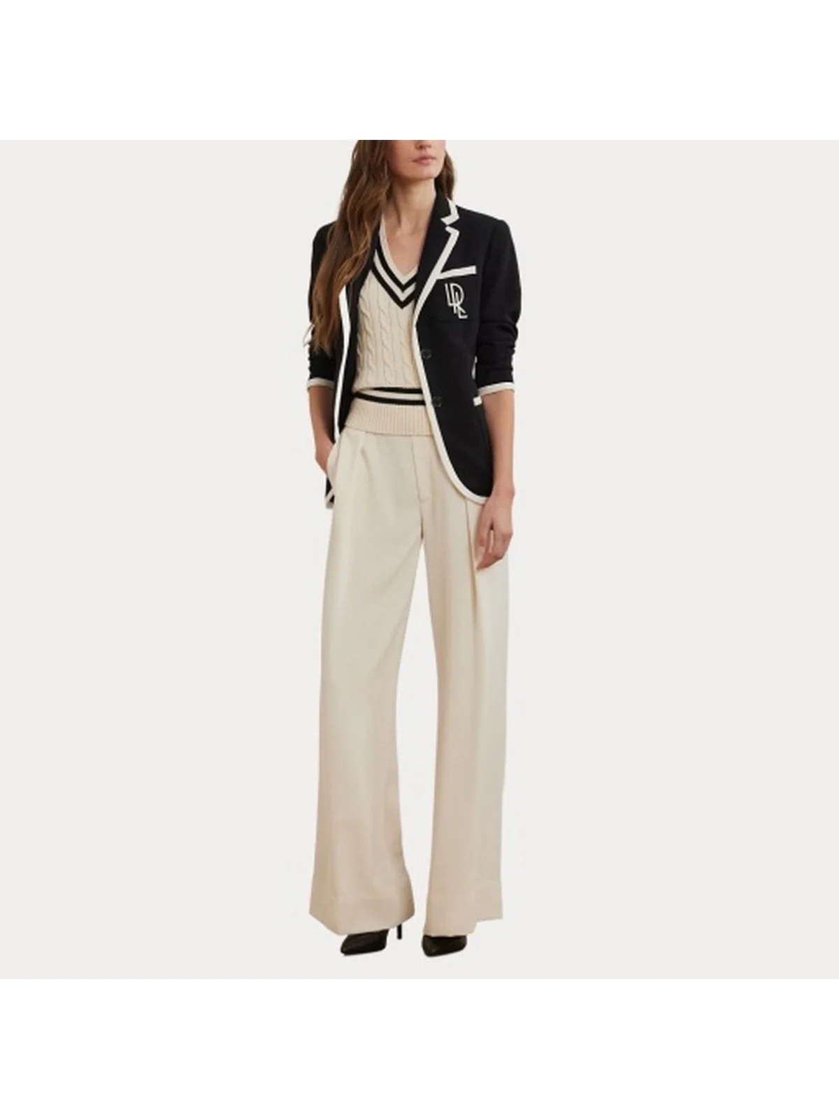 LAUREN RALPH LAUREN Maglia Donna NALRUM 200975495 001 Beige - Image 8