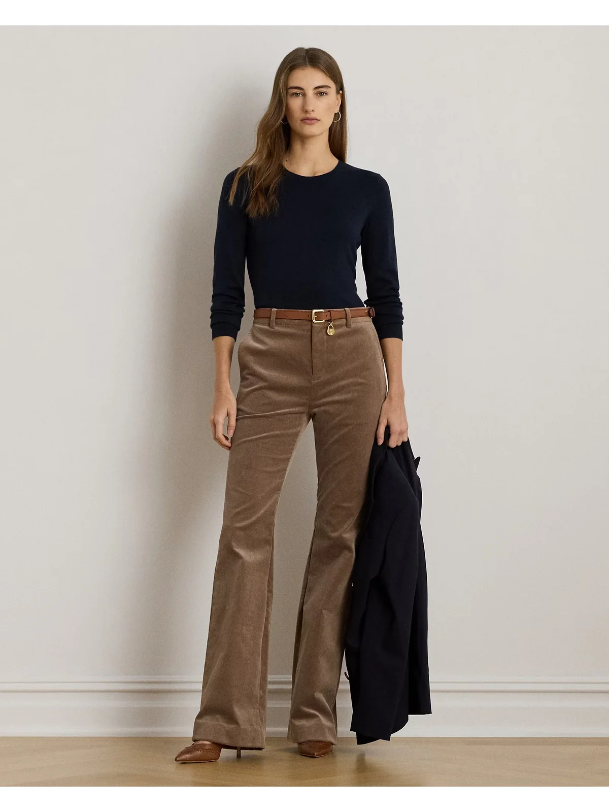 LAUREN RALPH LAUREN Maglia Donna SHAVONNE-LONG SLEEVE-PULLOVER 200919114 004 LAUREN NAVY - Image 2