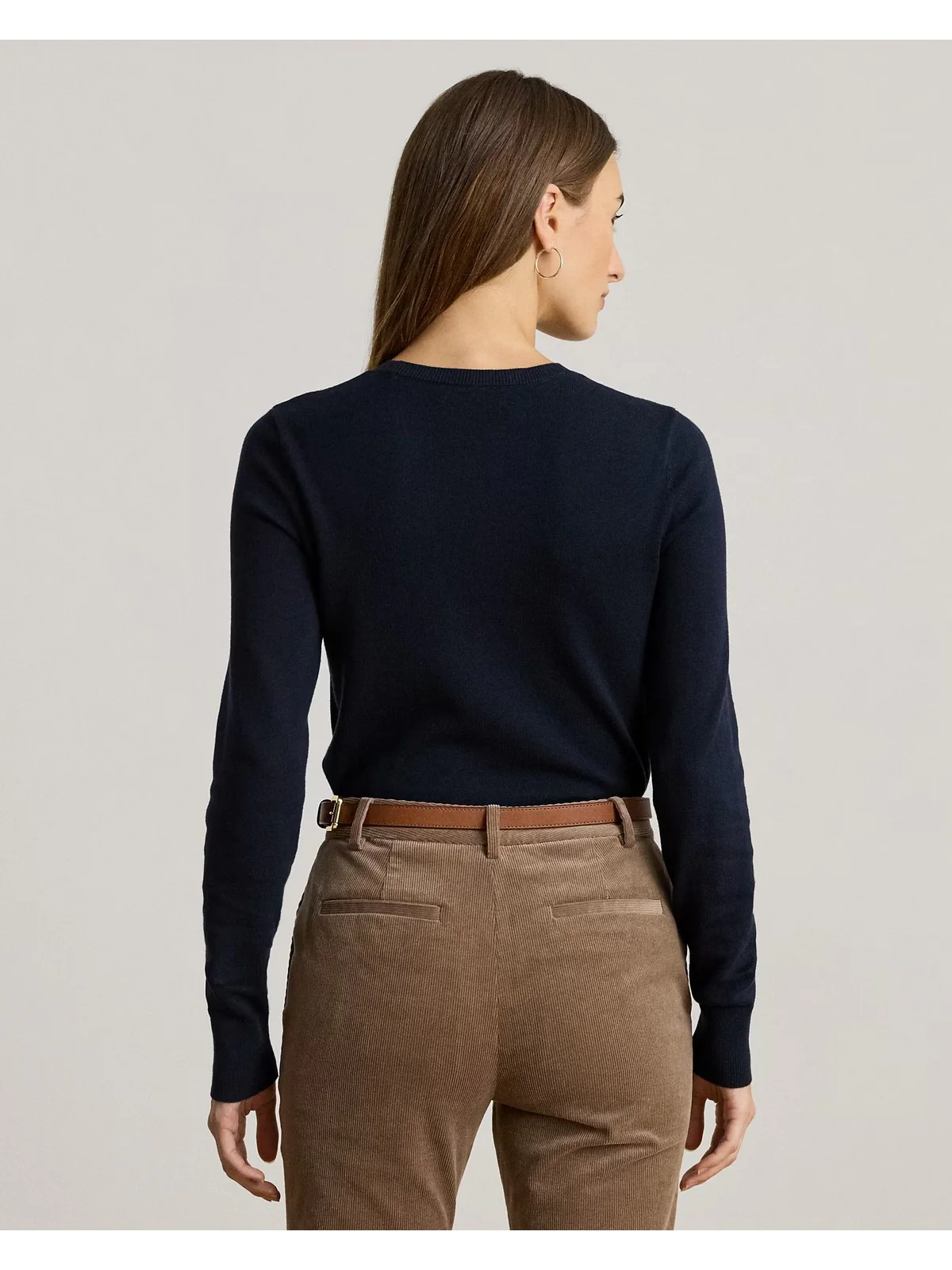 LAUREN RALPH LAUREN Maglia Donna SHAVONNE-LONG SLEEVE-PULLOVER 200919114 004 LAUREN NAVY - Image 3