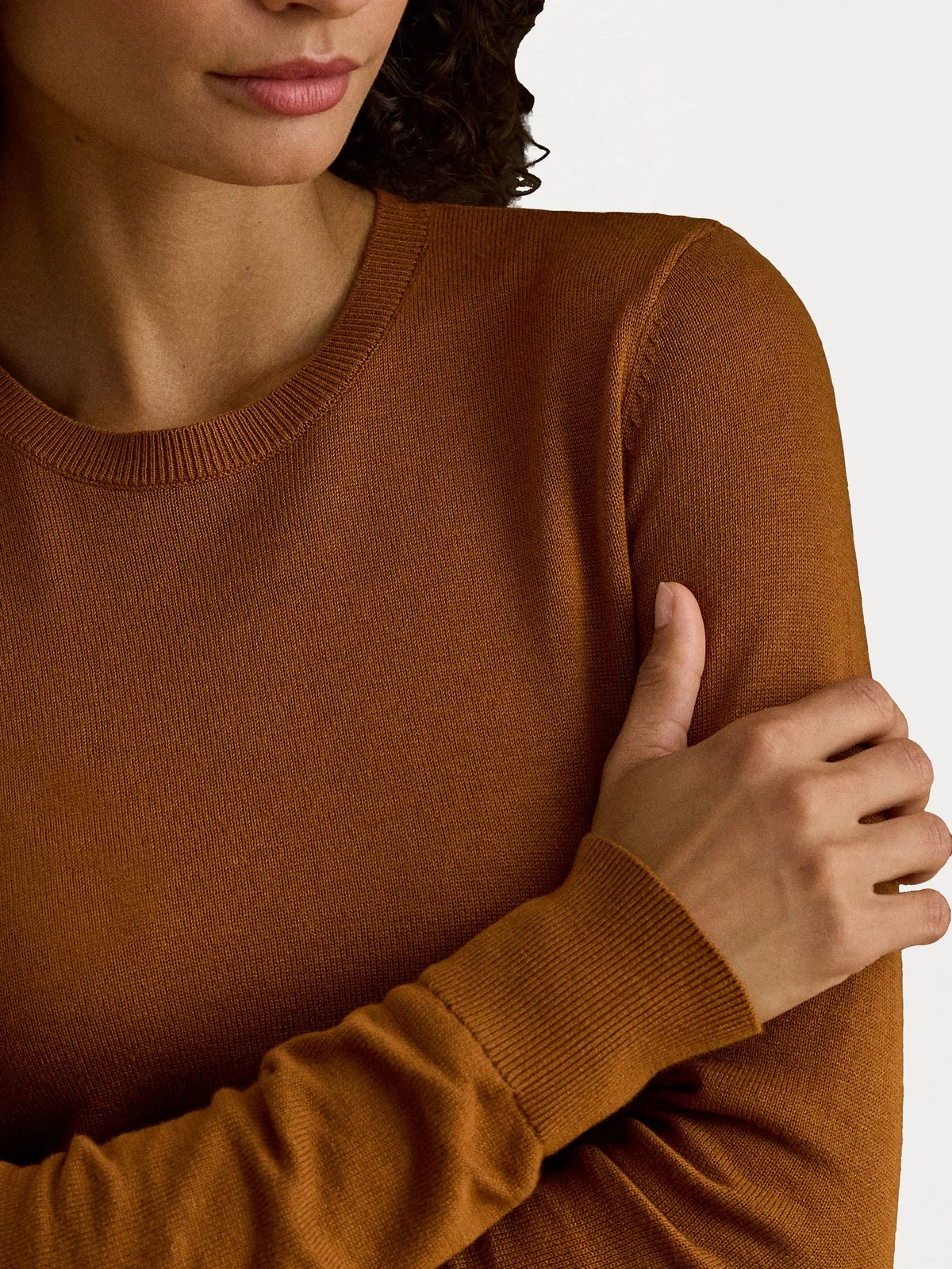 LAUREN RALPH LAUREN Maglia Donna SHAVONNE-LONG SLEEVE-PULLOVER 200919114 019 CINNAMON BARK - Image 2