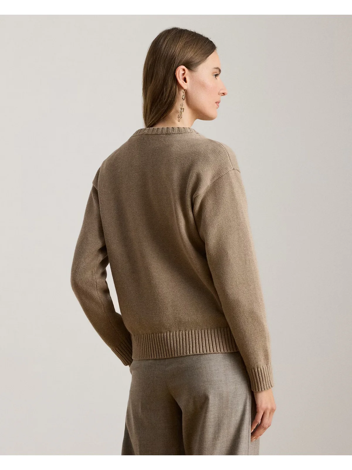 LAUREN RALPH LAUREN Maglione Donna RIEDNEE-LONG SLEEVE-PULLOVER 200979654 001 ADIRONDACK HEATHER MULTI - Image 2