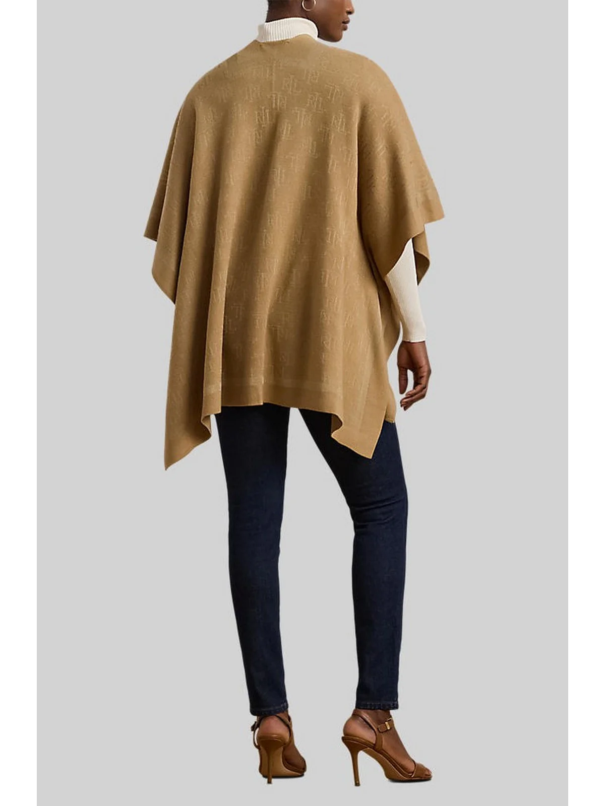 LAUREN RALPH LAUREN Mantella Donna  454960141 002 Marrone - Image 3