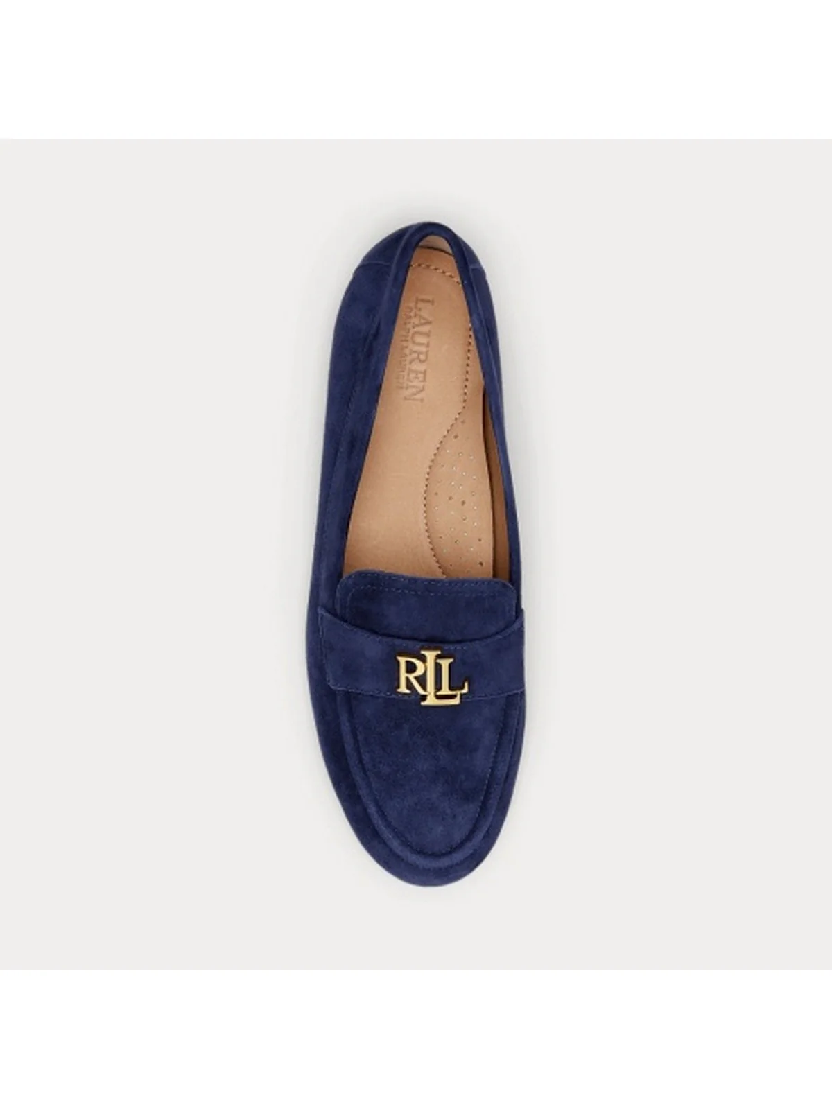 LAUREN RALPH LAUREN Mocassino Donna AVERI III 802959266 001 REFINED NAVY GOLD HRDW - Image 4