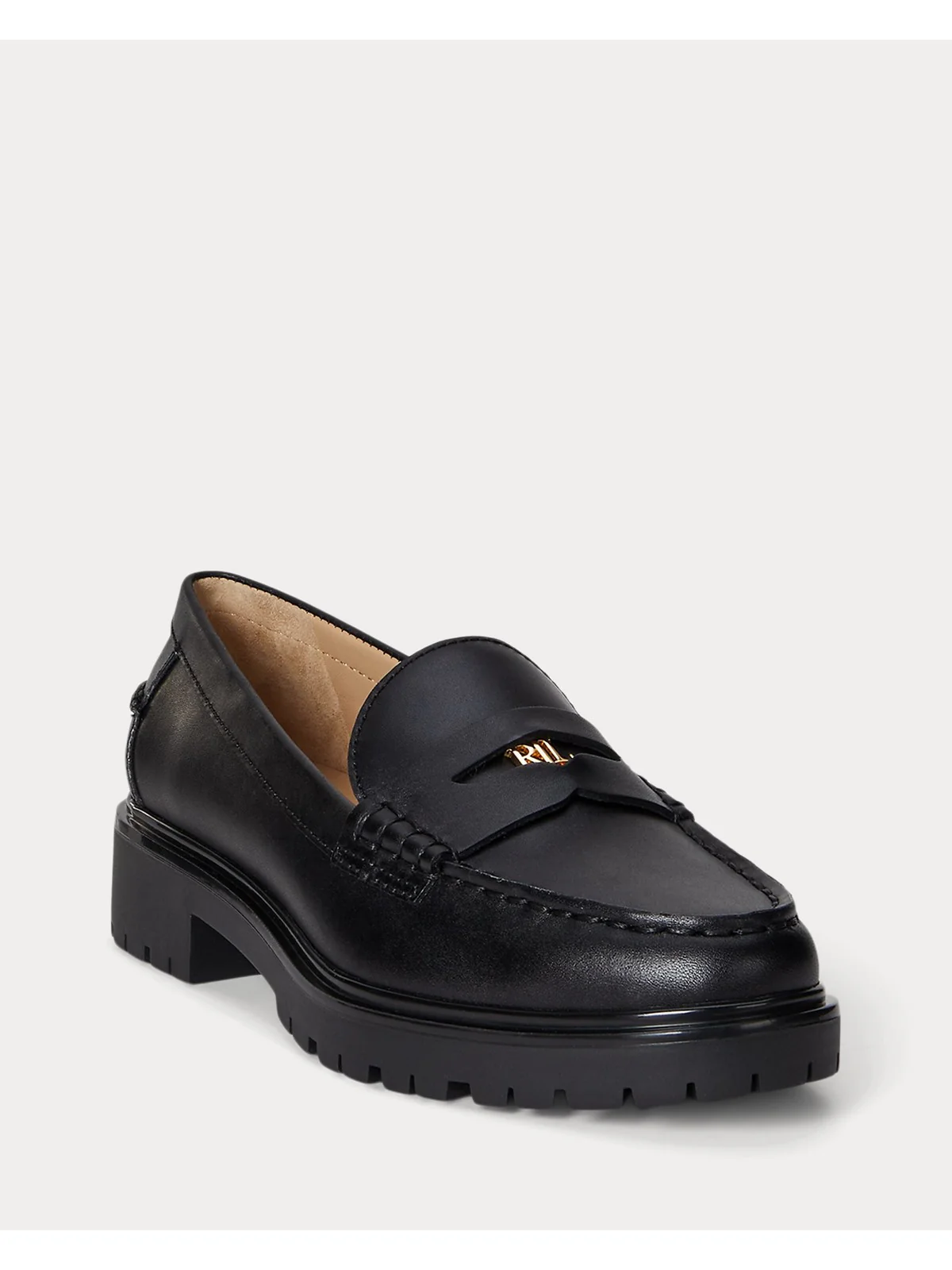 LAUREN RALPH LAUREN Mocassino Donna MARLI-FLATS-LOAFER 802967752 001 BLACK - Image 2