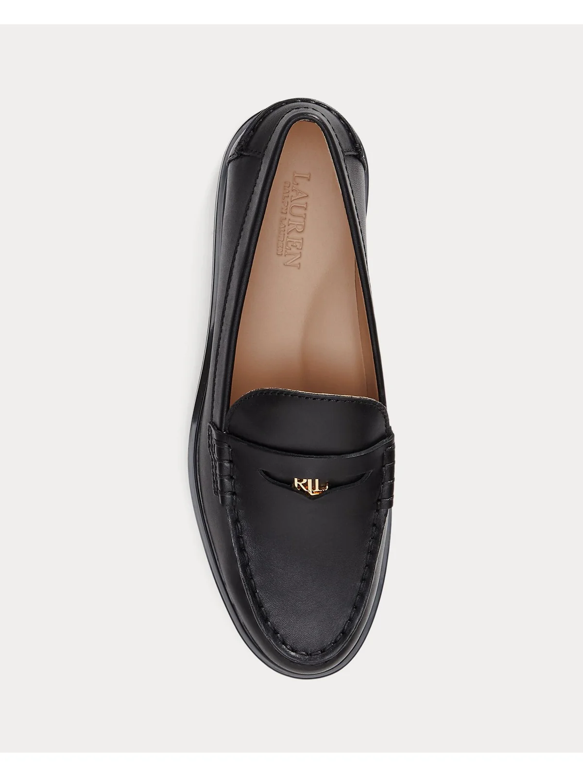 LAUREN RALPH LAUREN Mocassino Donna MARLI-FLATS-LOAFER 802967752 001 BLACK - Image 4