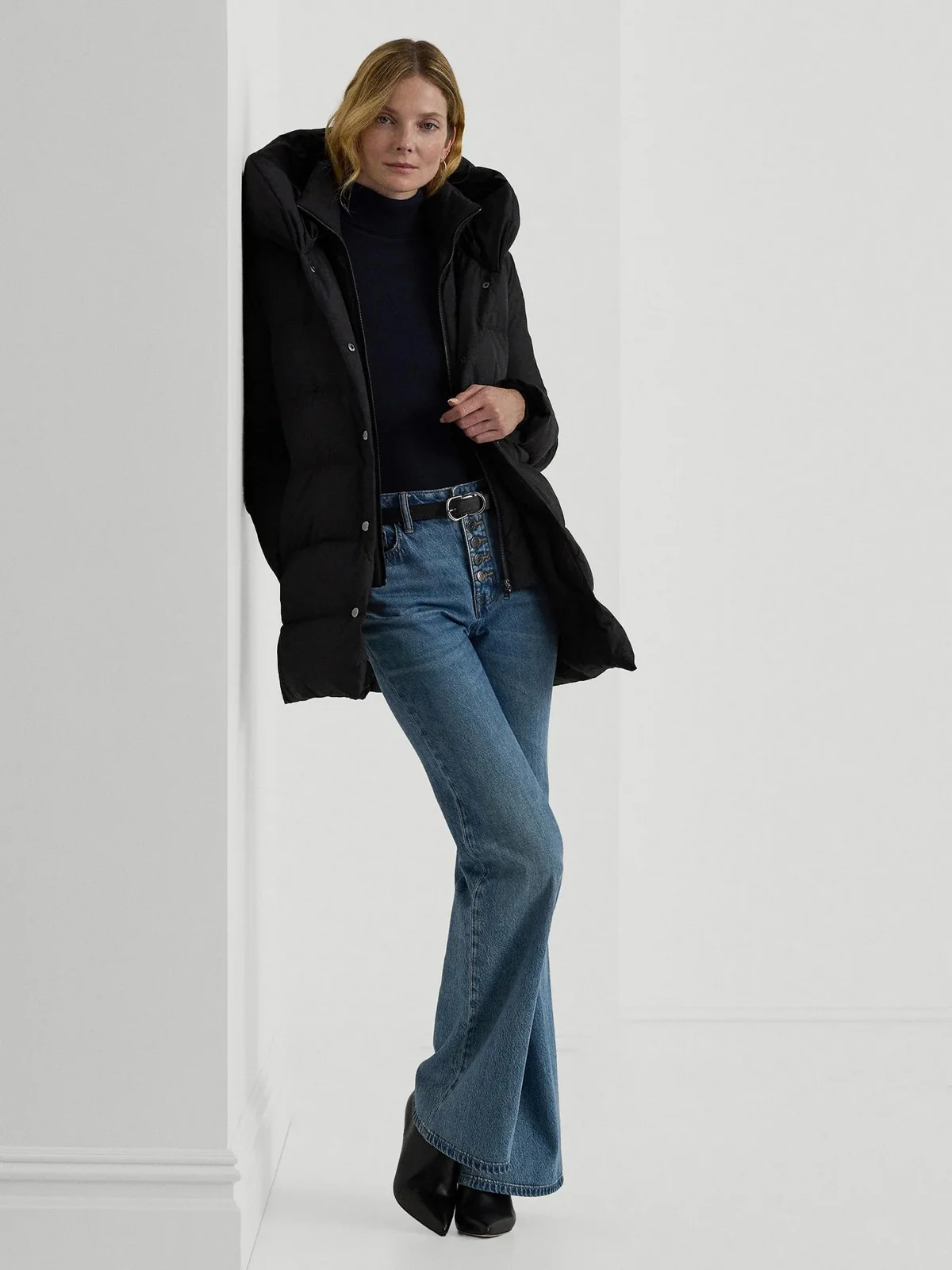 LAUREN RALPH LAUREN Piumino Donna DVT DWN VSTE-INSULATED-COAT 297962420 002 BLACK - Image 2