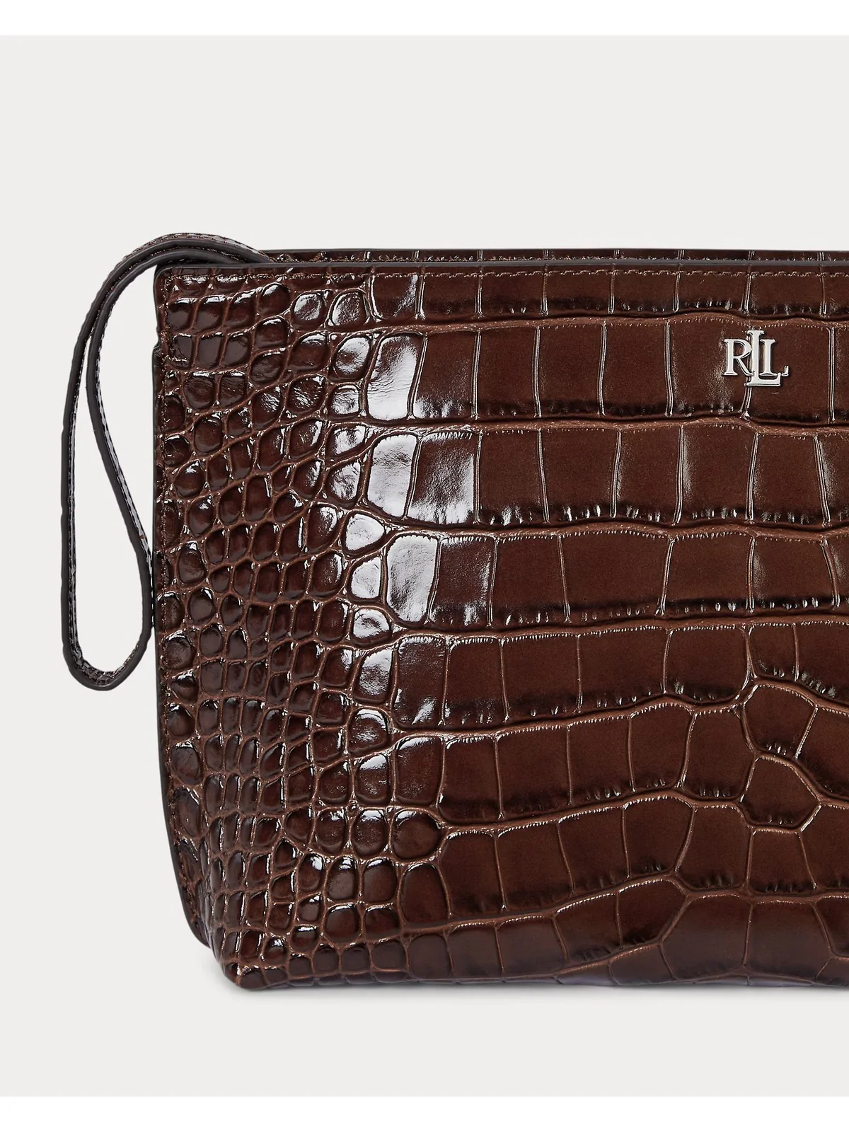 LAUREN RALPH LAUREN Pochette Donna  432969466 002 DARK HICKORY - Image 4