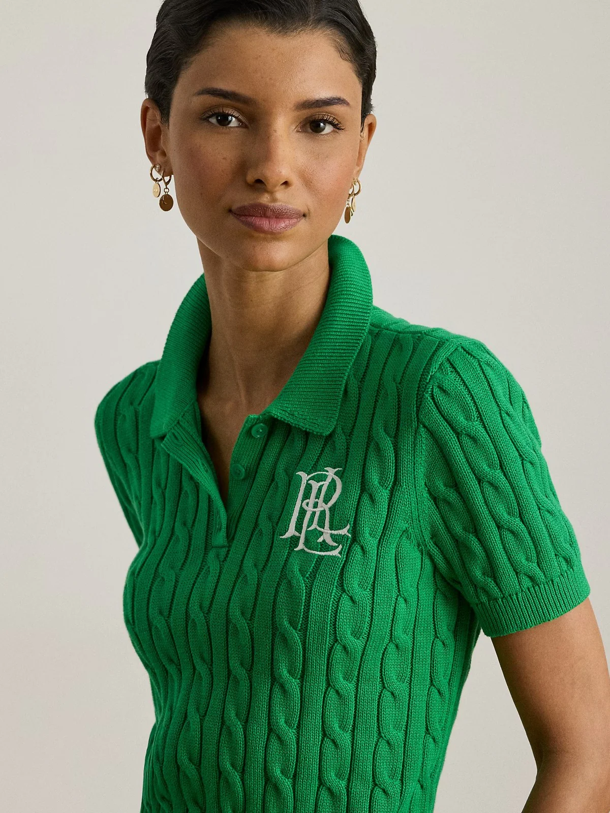 LAUREN RALPH LAUREN Polo Donna NATRISSA-SHORT SLEEVE-PULLOVER 200932224 015 STEM - Image 4