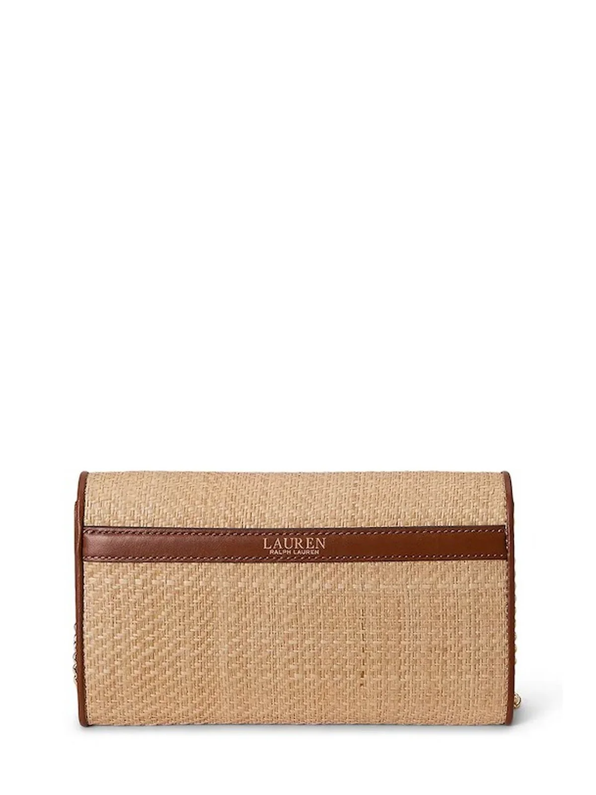 LAUREN RALPH LAUREN Portafoglio Donna ADAIR II-WALLET ON A CHAIN-LARGE 432P10517 001 NATURAL/LAUREN TAN - Image 2