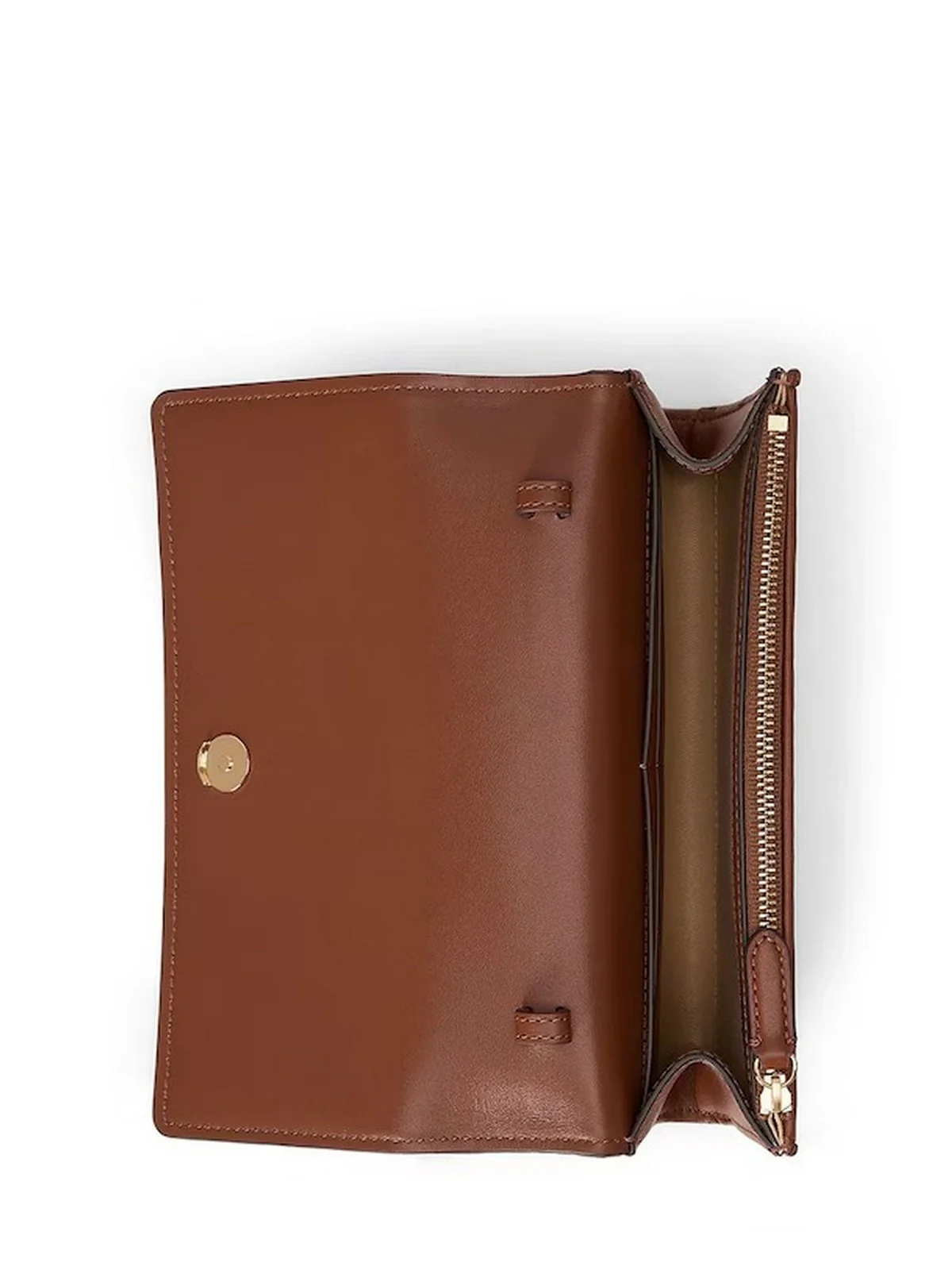 LAUREN RALPH LAUREN Portafoglio Donna ADAIR II-WALLET ON A CHAIN-LARGE 432P10517 001 NATURAL/LAUREN TAN - Image 5
