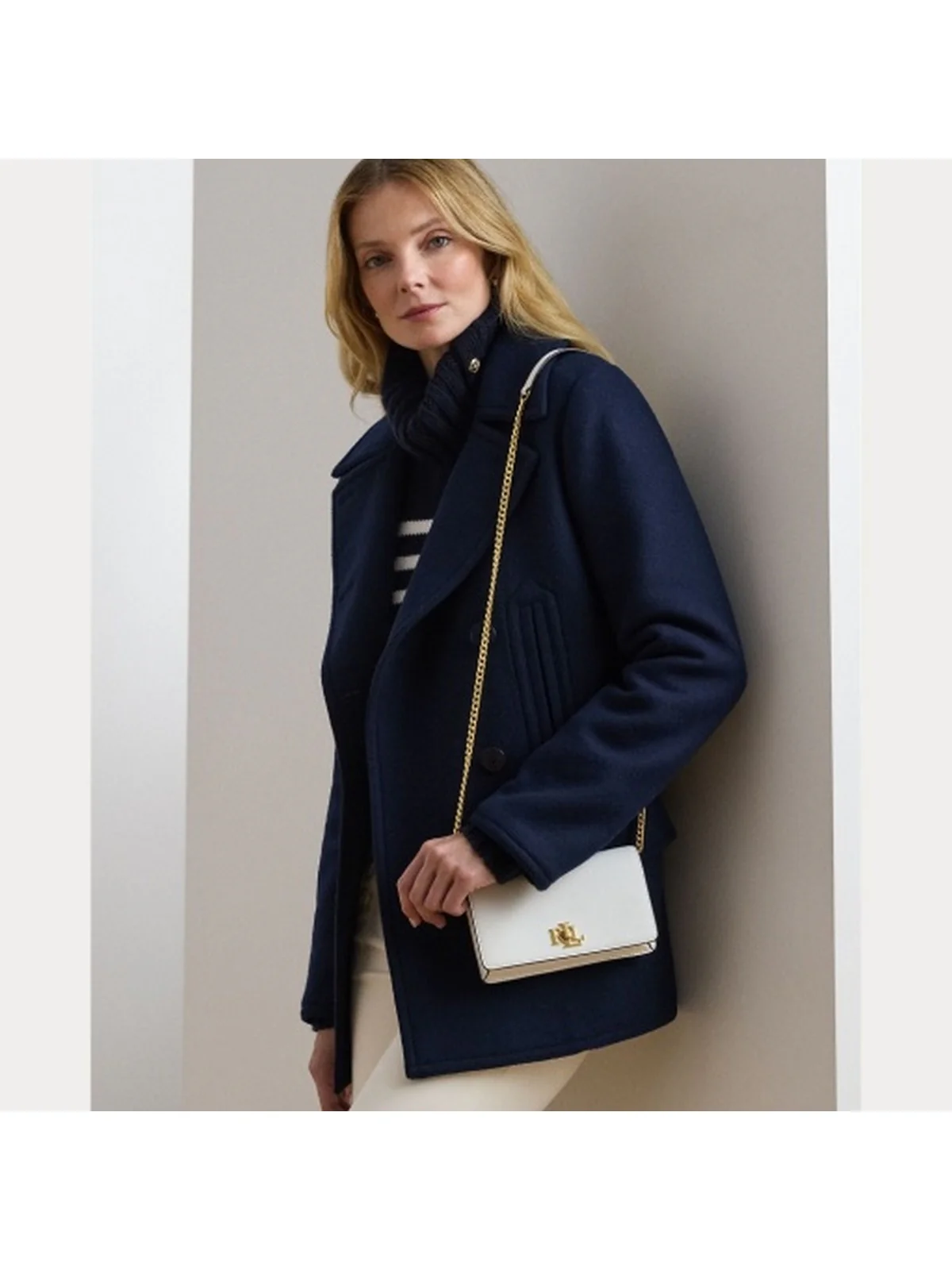 LAUREN RALPH LAUREN Portafoglio Donna TRNLK PH BG-TECH CASE 432915377 014 Bianco - Image 7