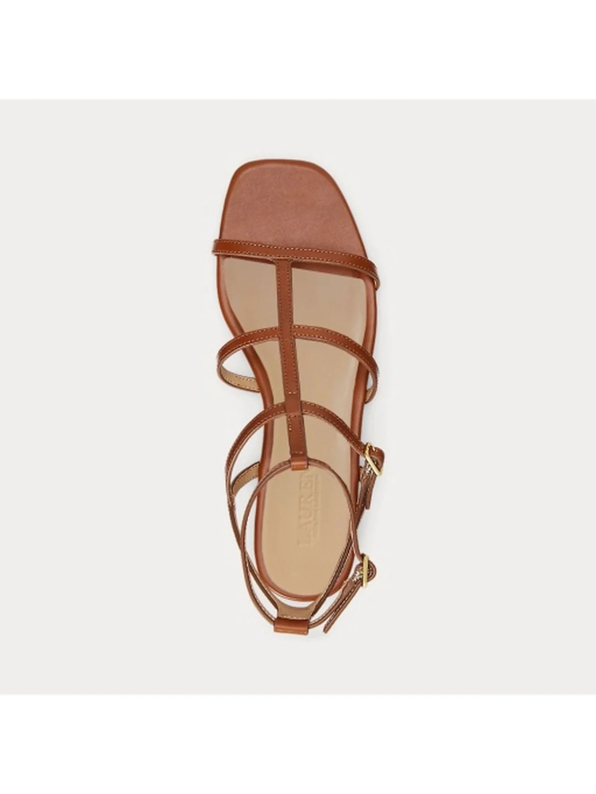 LAUREN RALPH LAUREN Sandalo Donna EVERLEY GLDR 802959977 003 Marrone - Image 2
