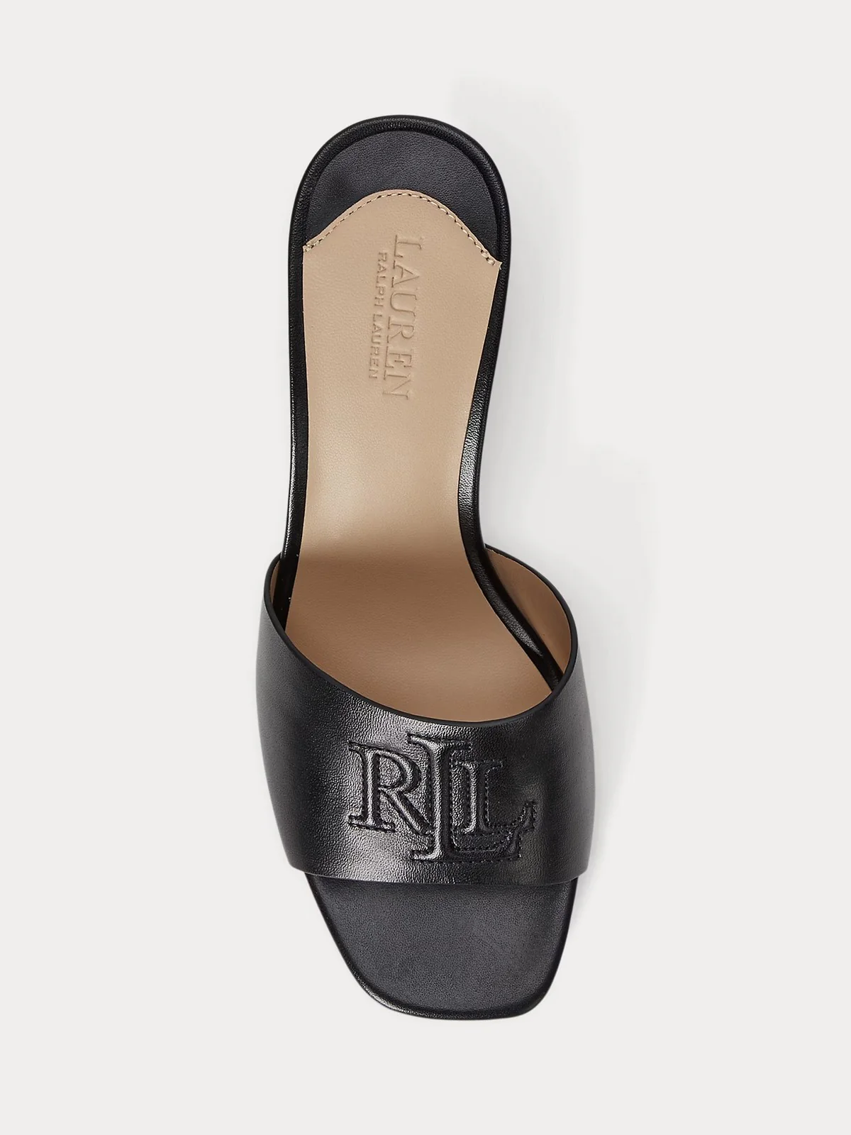 LAUREN RALPH LAUREN Sandalo Donna EVERLEY HEEL 802974364 001 BLACK - Image 4