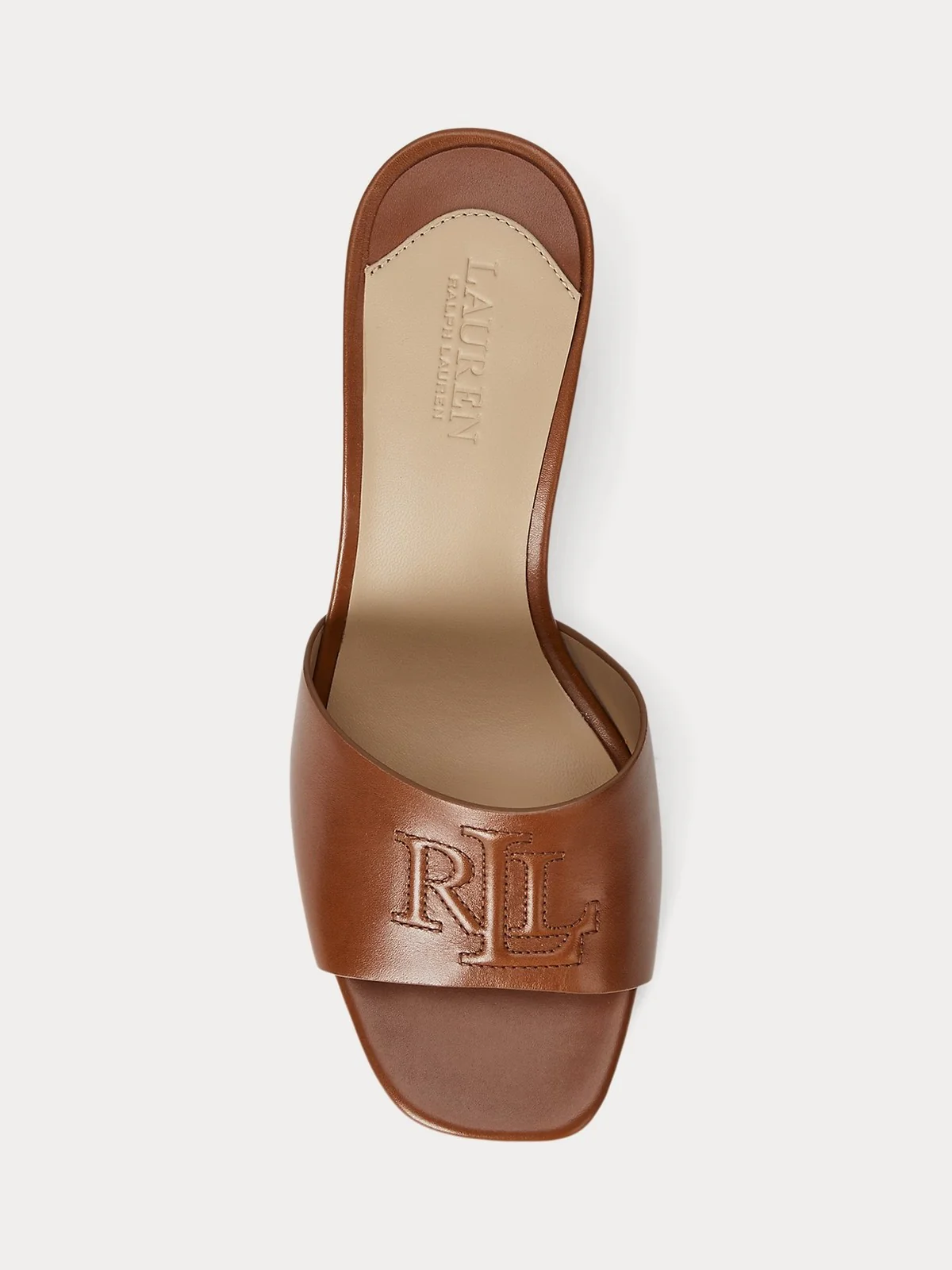 LAUREN RALPH LAUREN Sandalo Donna EVERLEY HEEL 802974364 002 LAUREN TAN - Image 4