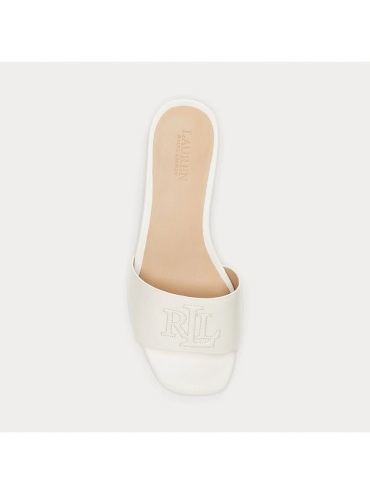 LAUREN RALPH LAUREN Sandalo Donna EVERLEY SLD 802959143 009 Bianco - Image 4