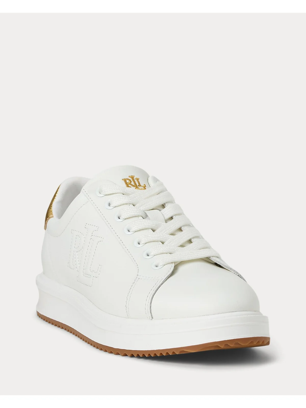 LAUREN RALPH LAUREN Sneaker Donna Ainsley 802978213 001 Bianco - Image 2