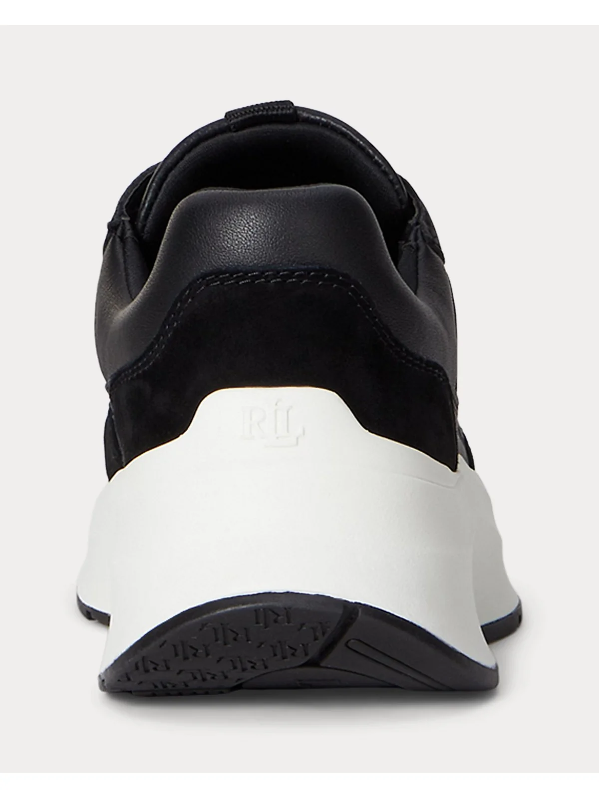 LAUREN RALPH LAUREN Sneaker Donna FRANKY-SNEAKERS-LOW TOP LACE 802974376 002 BLACK/BLACK - Image 3