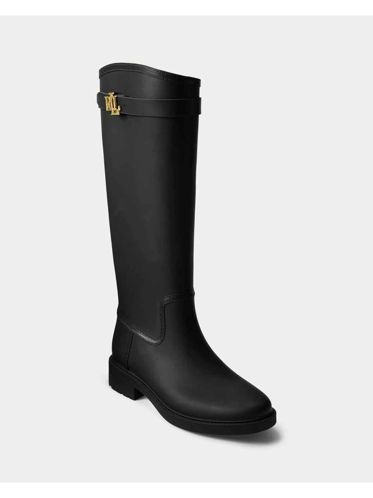 LAUREN RALPH LAUREN Stivali e Stivaletti Donna PORTIAH-BOOTS-WEATHER BOOT 802980678 001 BLACK - Image 3