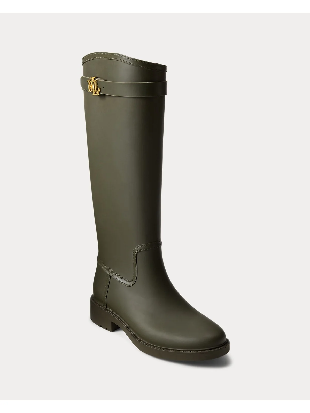 LAUREN RALPH LAUREN Stivali e Stivaletti Donna PORTIAH-BOOTS-WEATHER BOOT 802980678 003 DARK OLIVE - Image 3