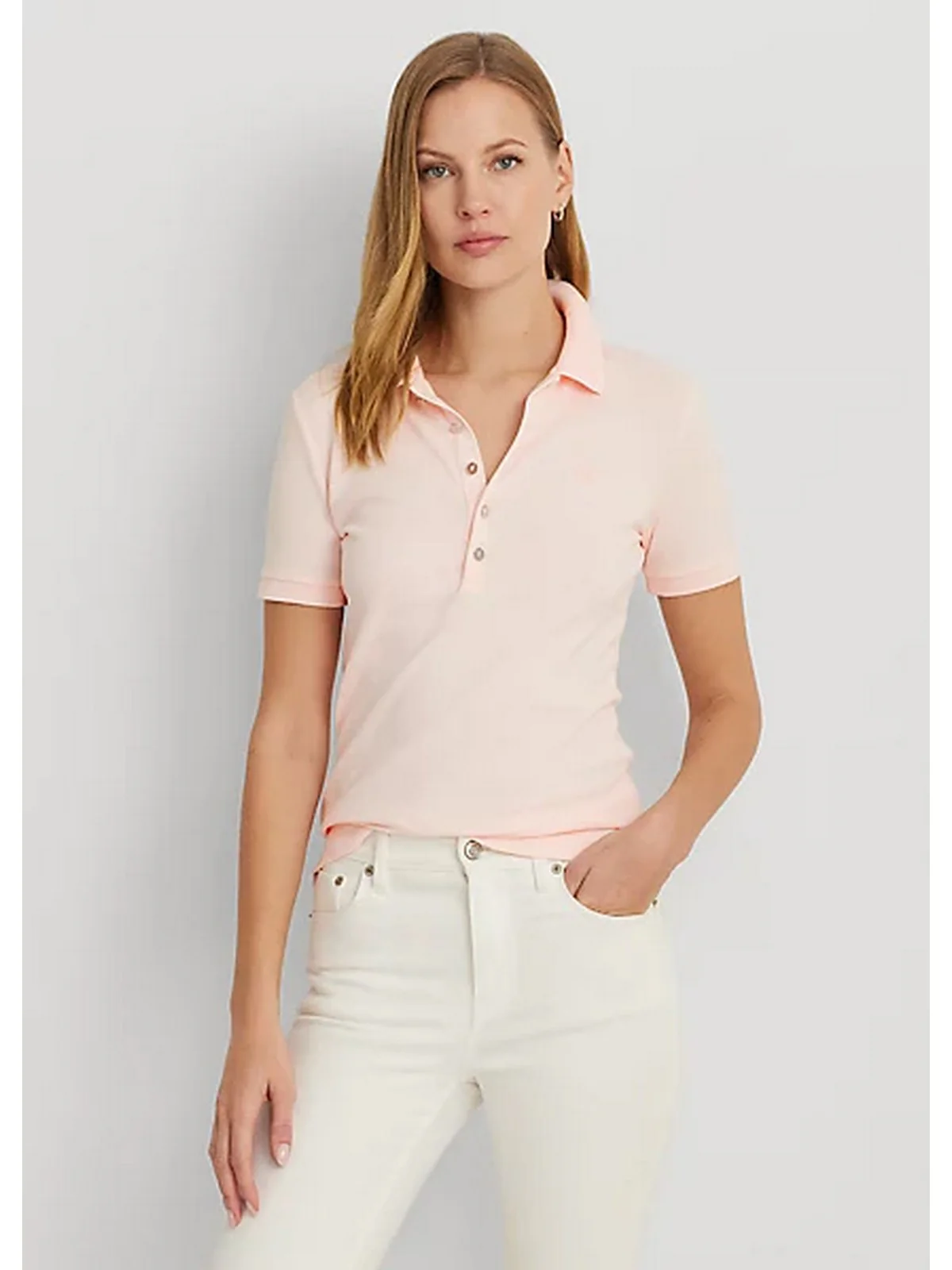 LAUREN RALPH LAUREN T-Shirt e Polo Donna  200679219 103 Rosa - Image 2