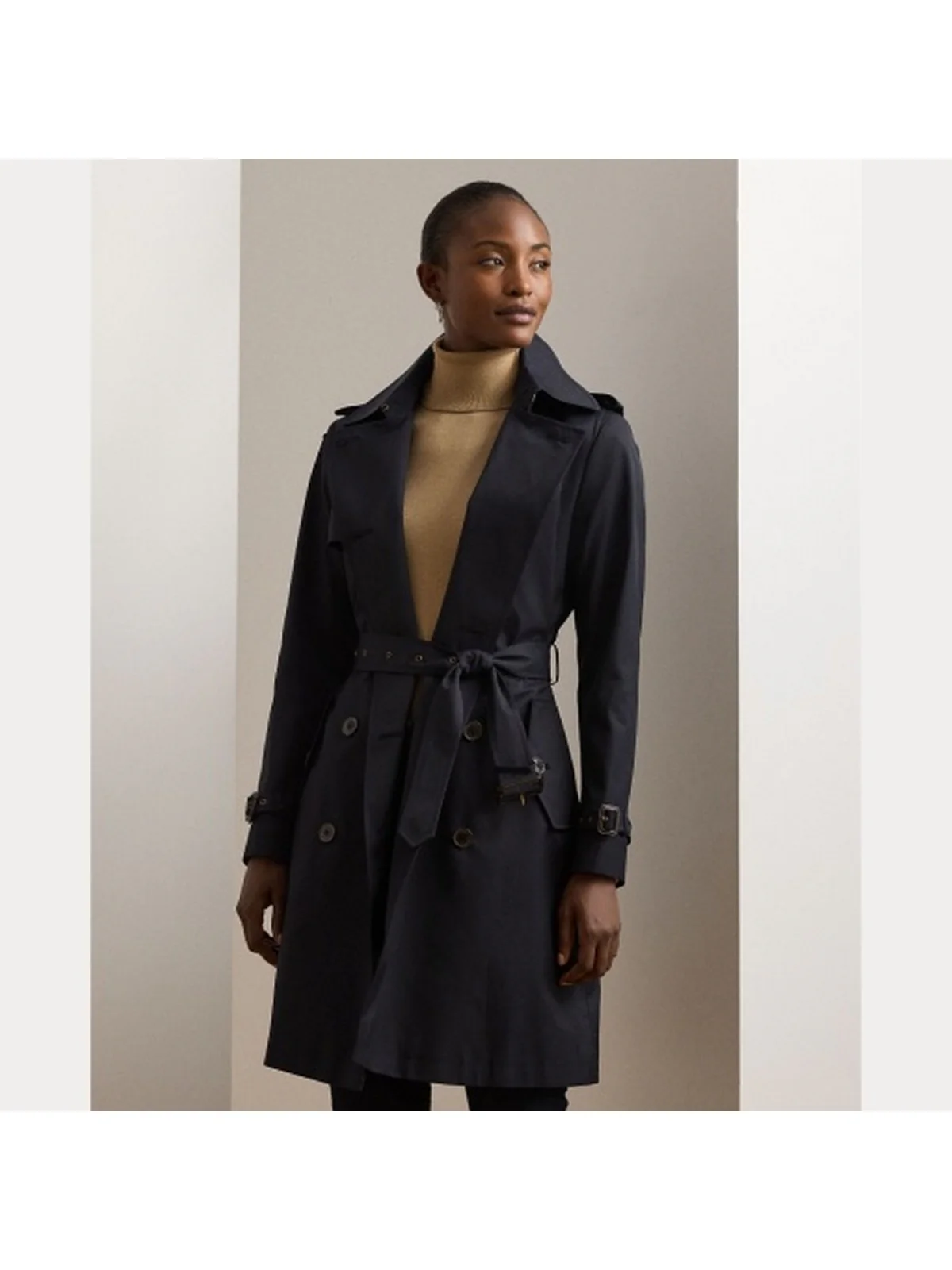 LAUREN RALPH LAUREN Trench Donna DB BLT RN38 297967122 003 DK NAVY - Image 3
