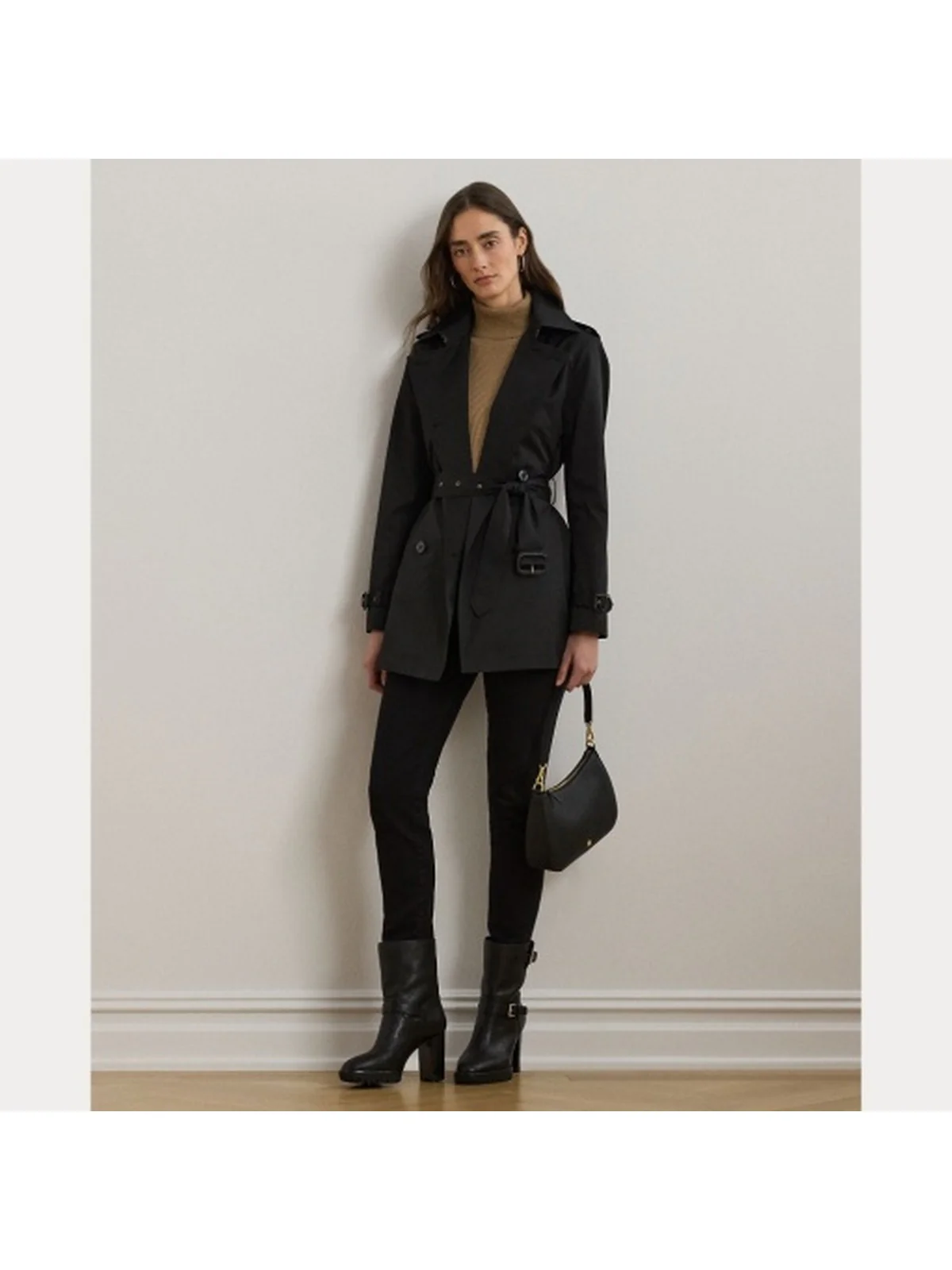 LAUREN RALPH LAUREN Trench Donna DB BLT TR30 297967126 001 Nero - Image 2