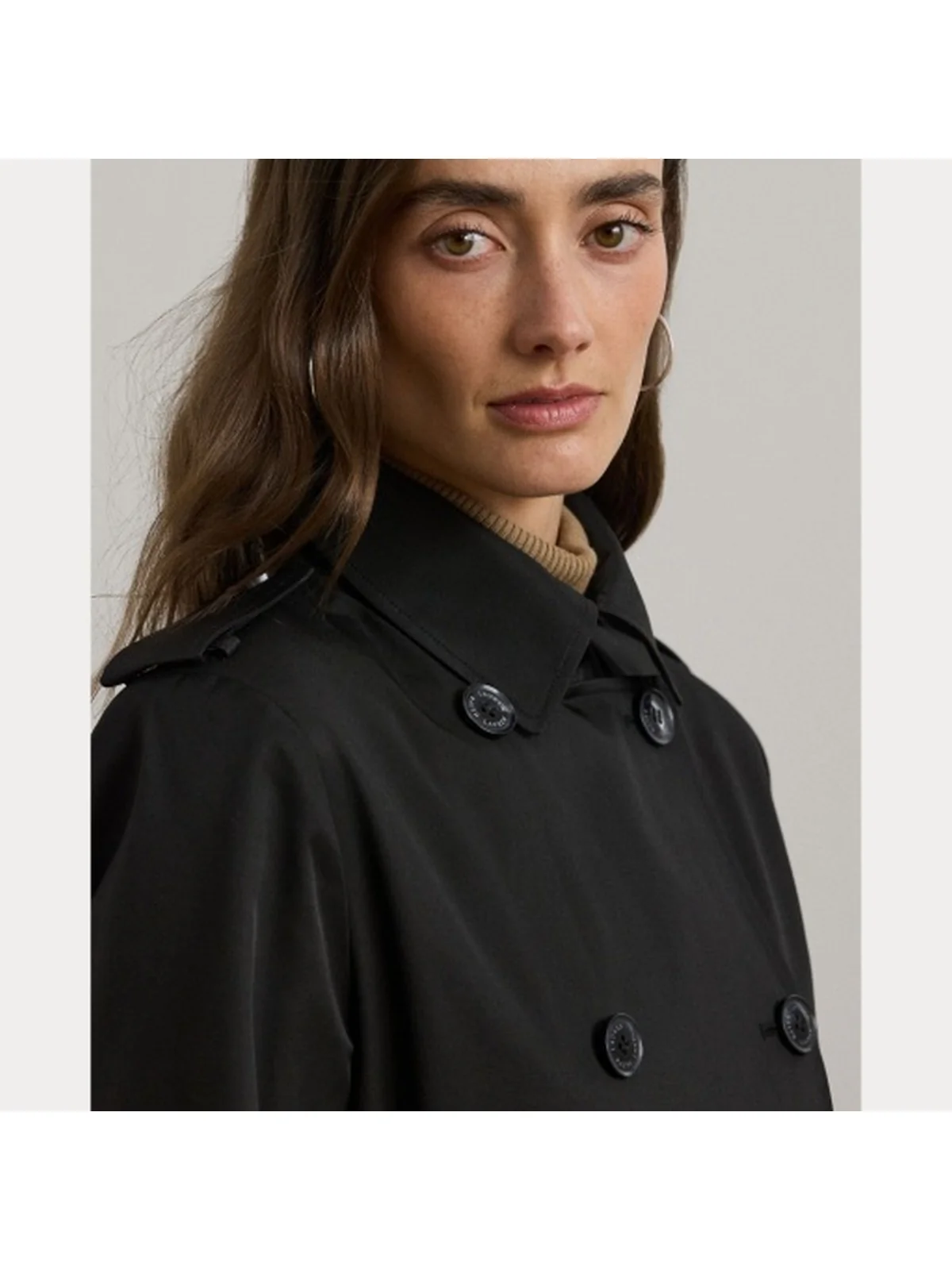 LAUREN RALPH LAUREN Trench Donna DB BLT TR30 297967126 001 Nero - Image 4