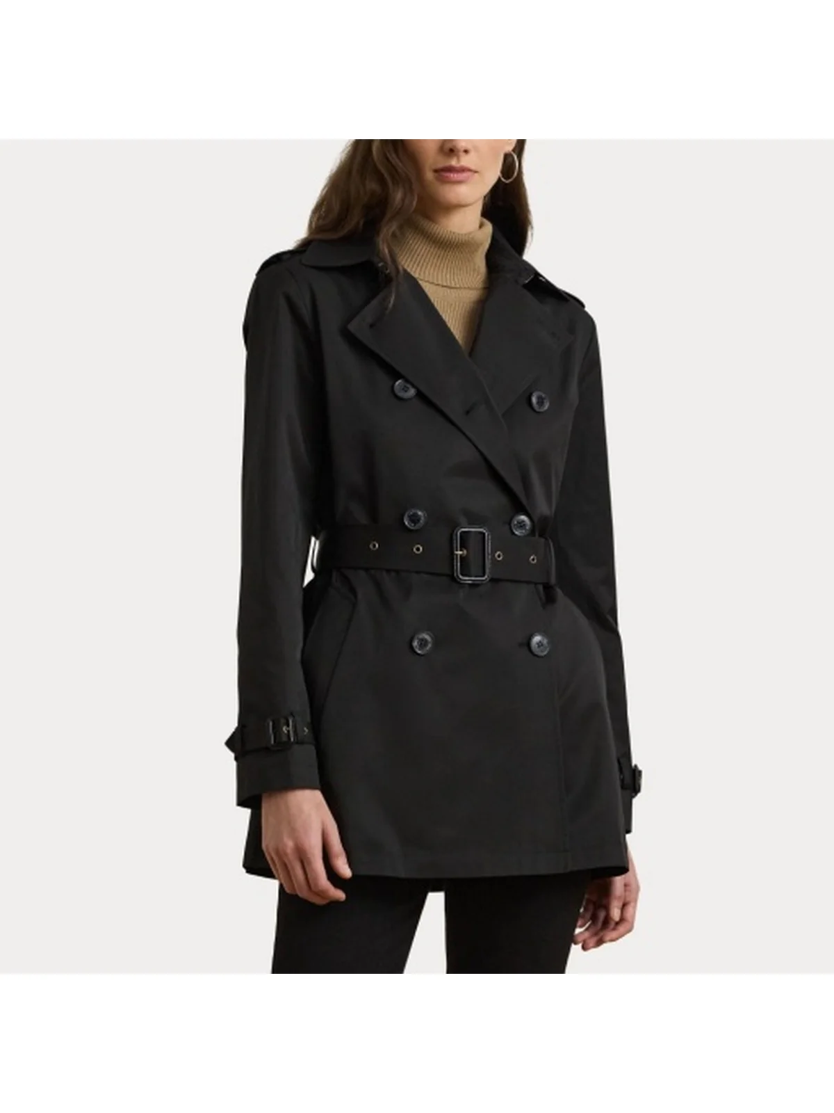 LAUREN RALPH LAUREN Trench Donna DB BLT TR30 297967126 001 Nero - Image 6