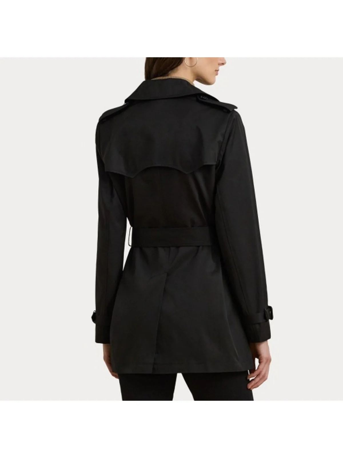 LAUREN RALPH LAUREN Trench Donna DB BLT TR30 297967126 001 Nero - Image 7