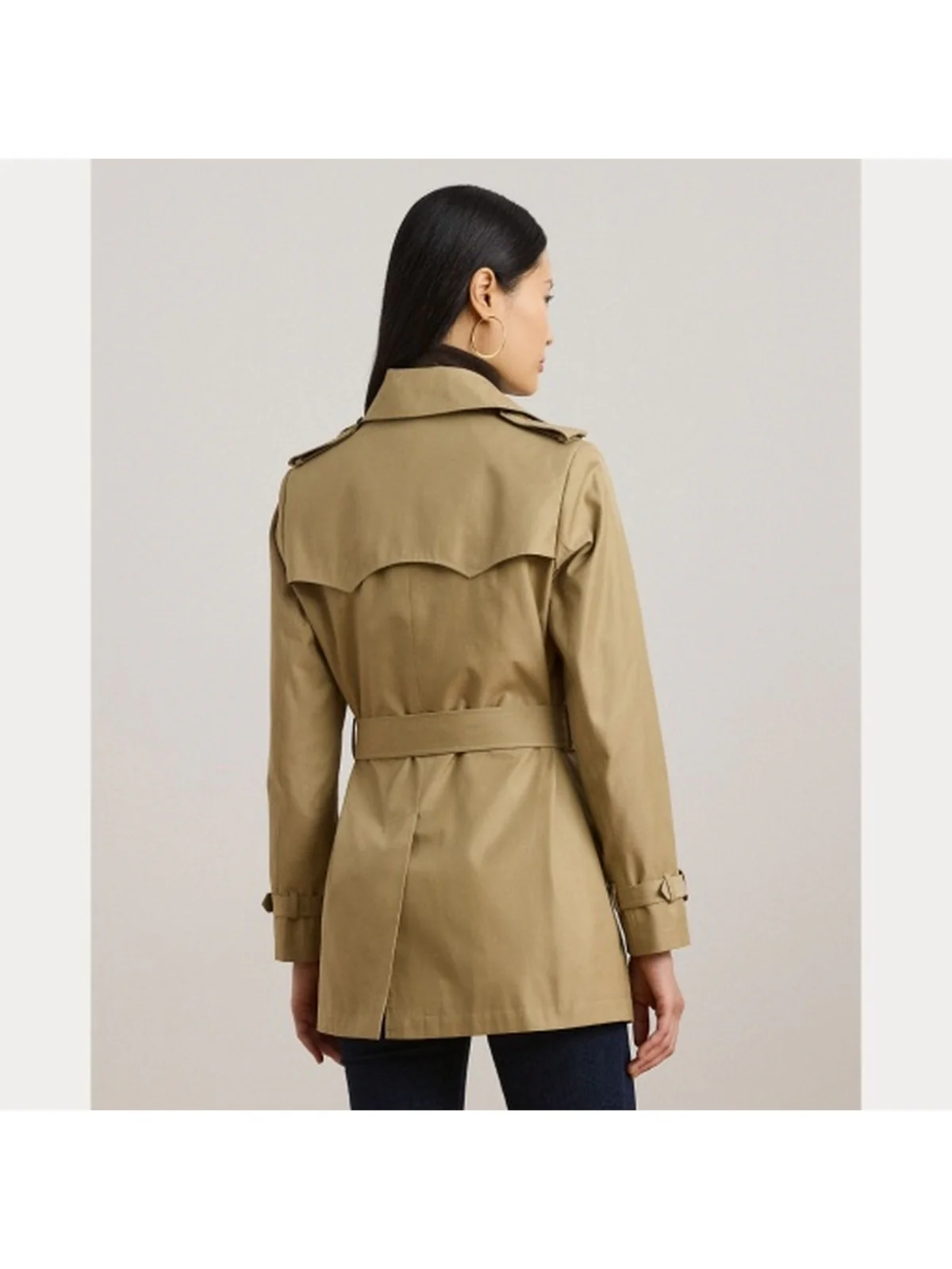 LAUREN RALPH LAUREN Trench Donna DB BLT TR30 297967126 002 Marrone - Image 3