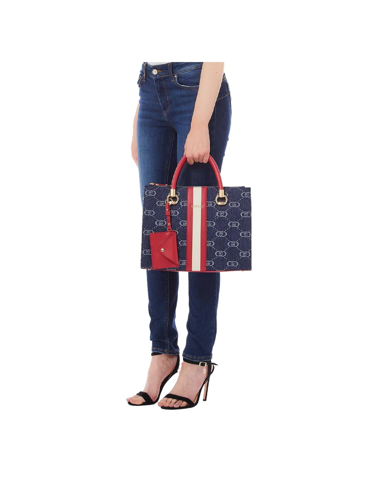 LIU JO ACCESSORIES Borsa Donna  AA5008D3200 00770 Blu - Image 5