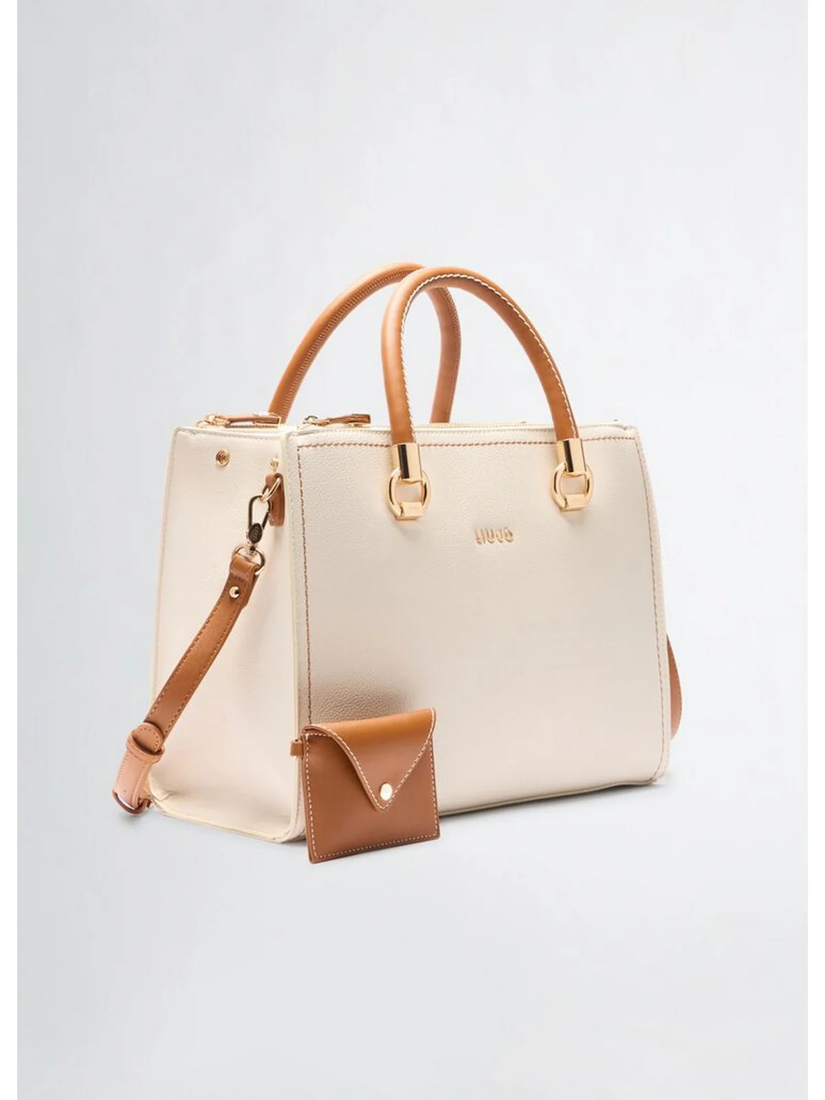 LIU JO ACCESSORIES Borsa Donna  AA5008E0058 C3633 Beige - Image 5