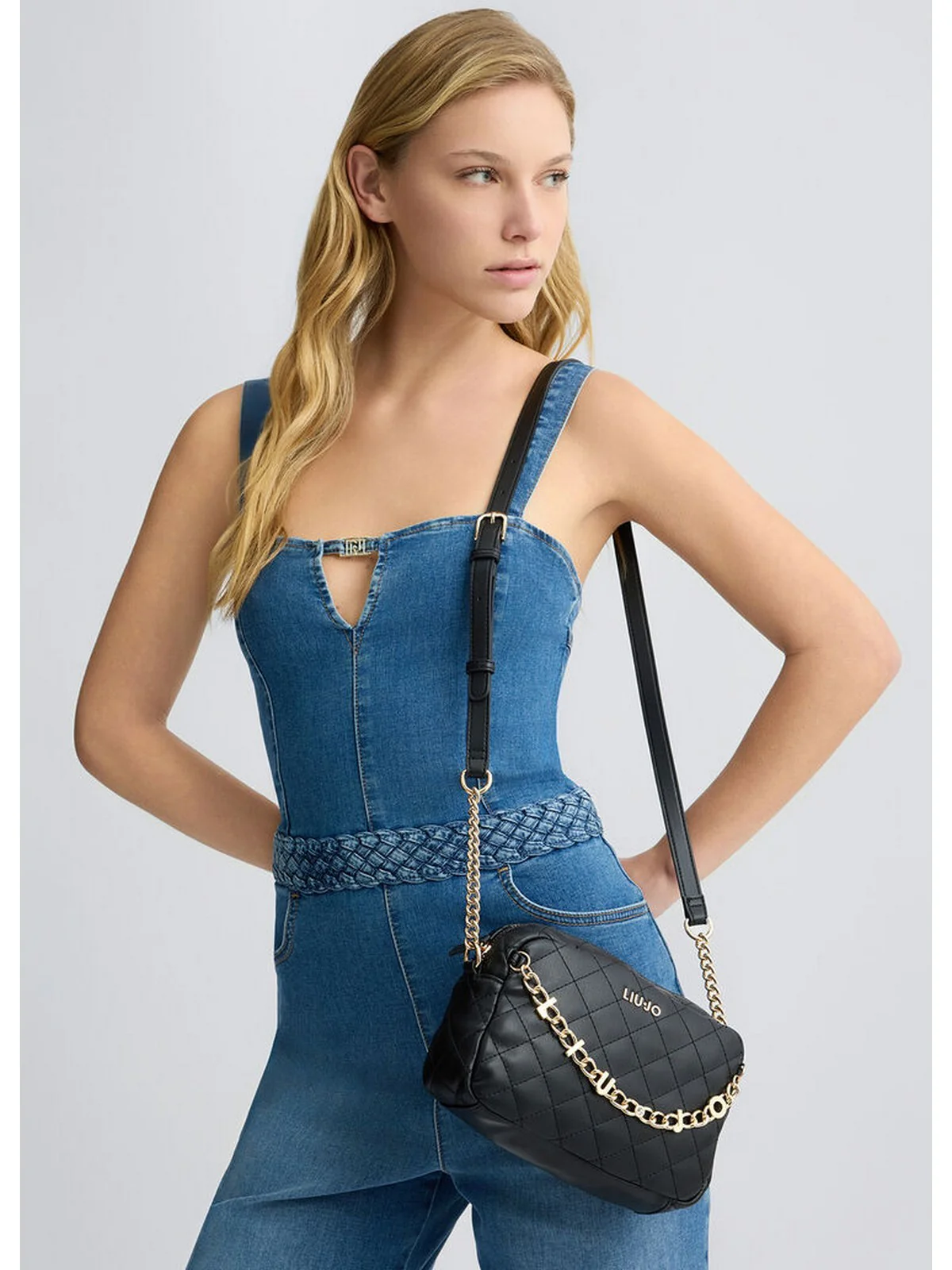 LIU JO ACCESSORIES Borsa Donna  AA5126E0015 22222 Nero - Image 7
