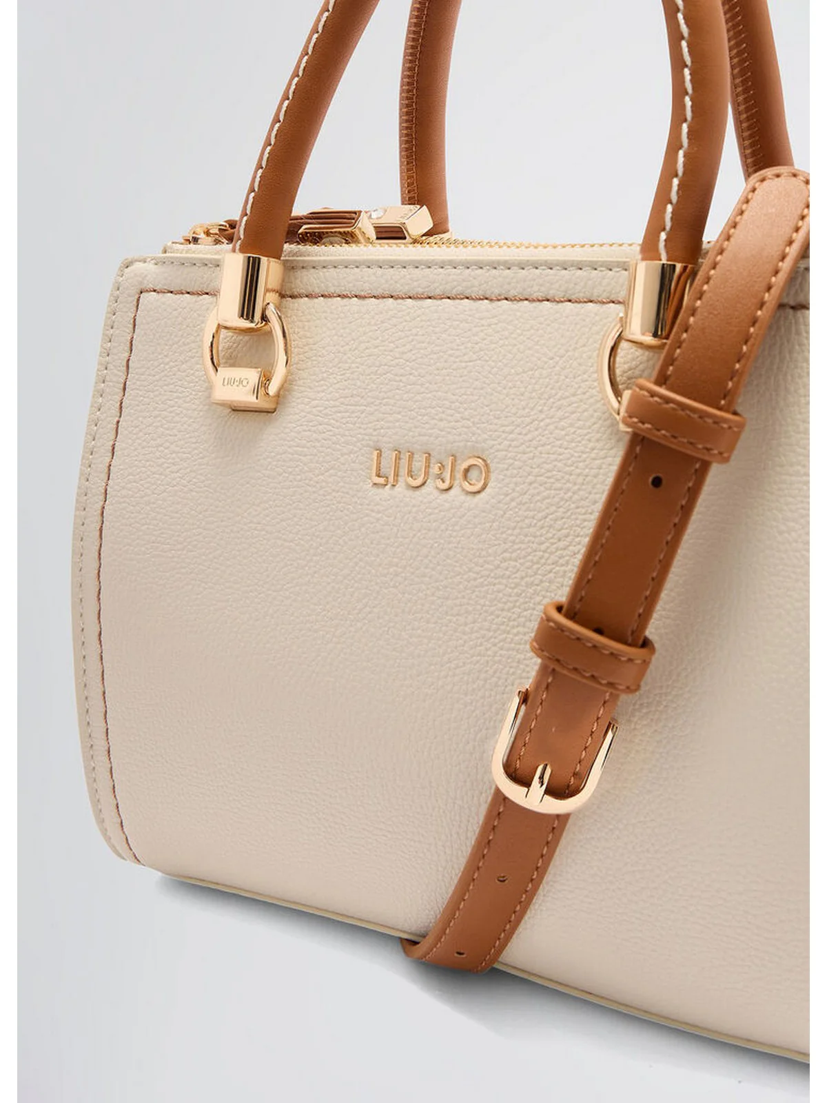 LIU JO ACCESSORIES Borsa Donna  AA5163E0058 C3633 Beige - Image 3