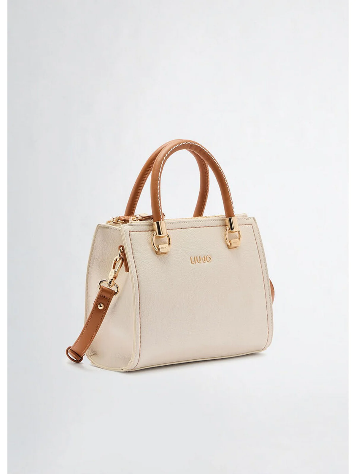 LIU JO ACCESSORIES Borsa Donna  AA5163E0058 C3633 Beige - Image 5