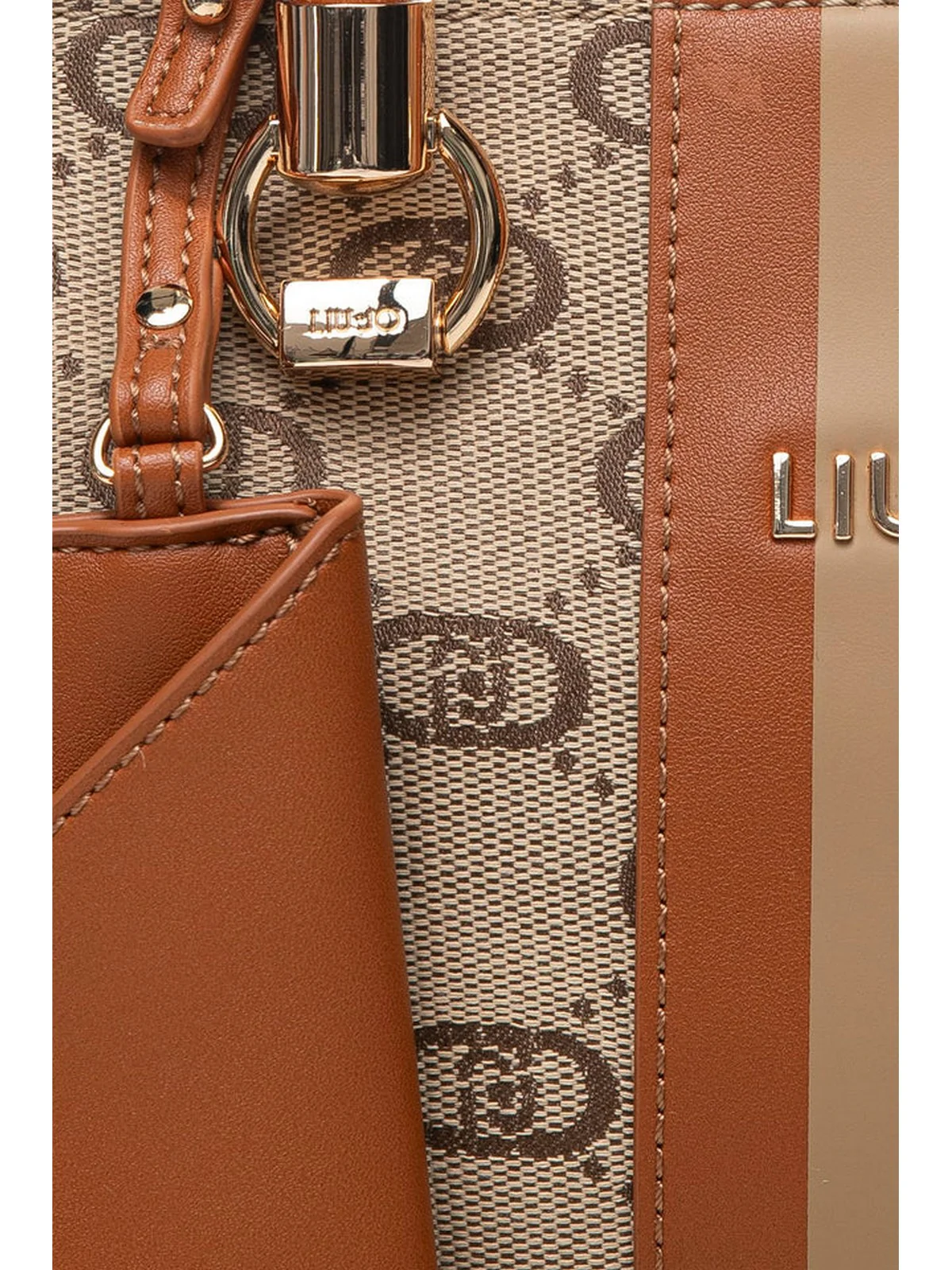 LIU JO ACCESSORIES Borsa Donna AA5163T3846 60924 Bianco - Image 3
