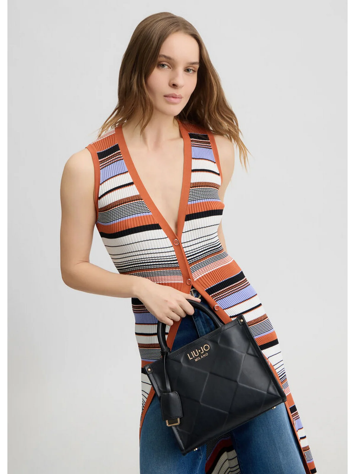 LIU JO ACCESSORIES Borsa Donna  AA5192E0778 22222 Nero - Image 7